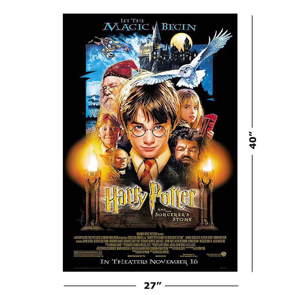 Harry Potter and the Sorcerer's Stone - Movie Poster (Regular Style) (Size: 27 x 40 inches)