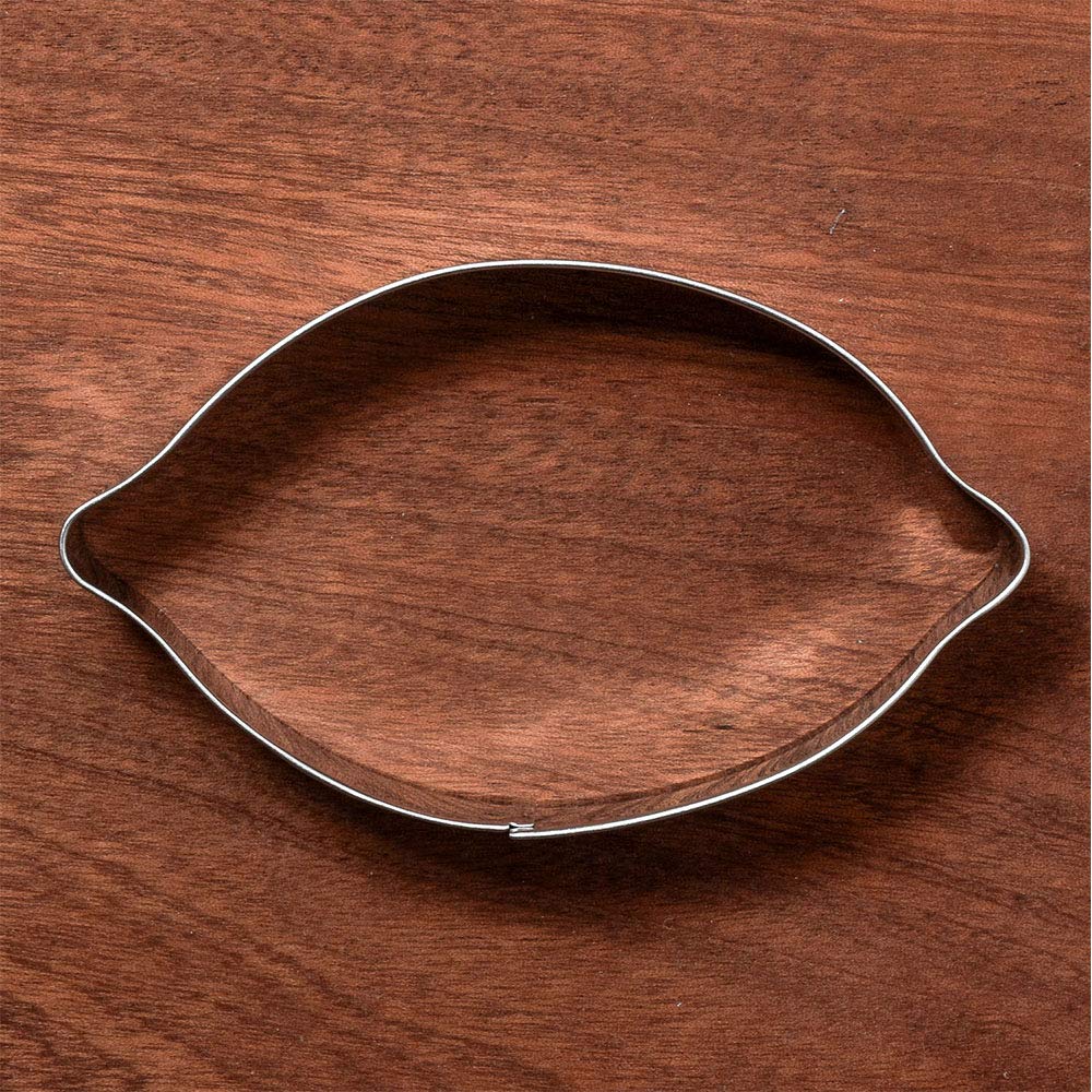 Liliao Lemon Cookie Cutter - 4.3 X 3 Inches - Stainless Steel