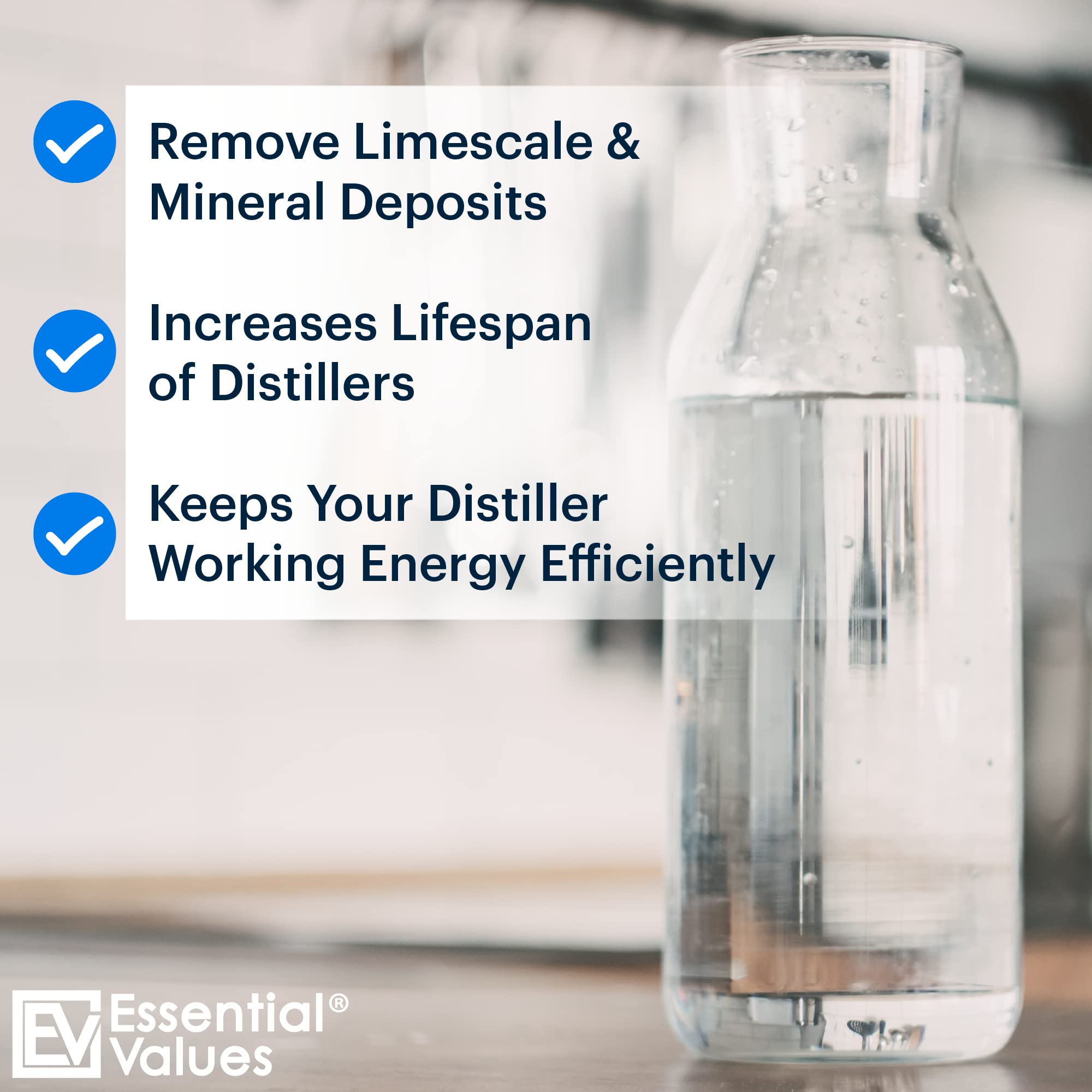 Citric Acid Powder Cleaning For Water Distillers - Bulk 2 Lbs Universal Descaler For Distilling Machines, Kettles & More - Remov