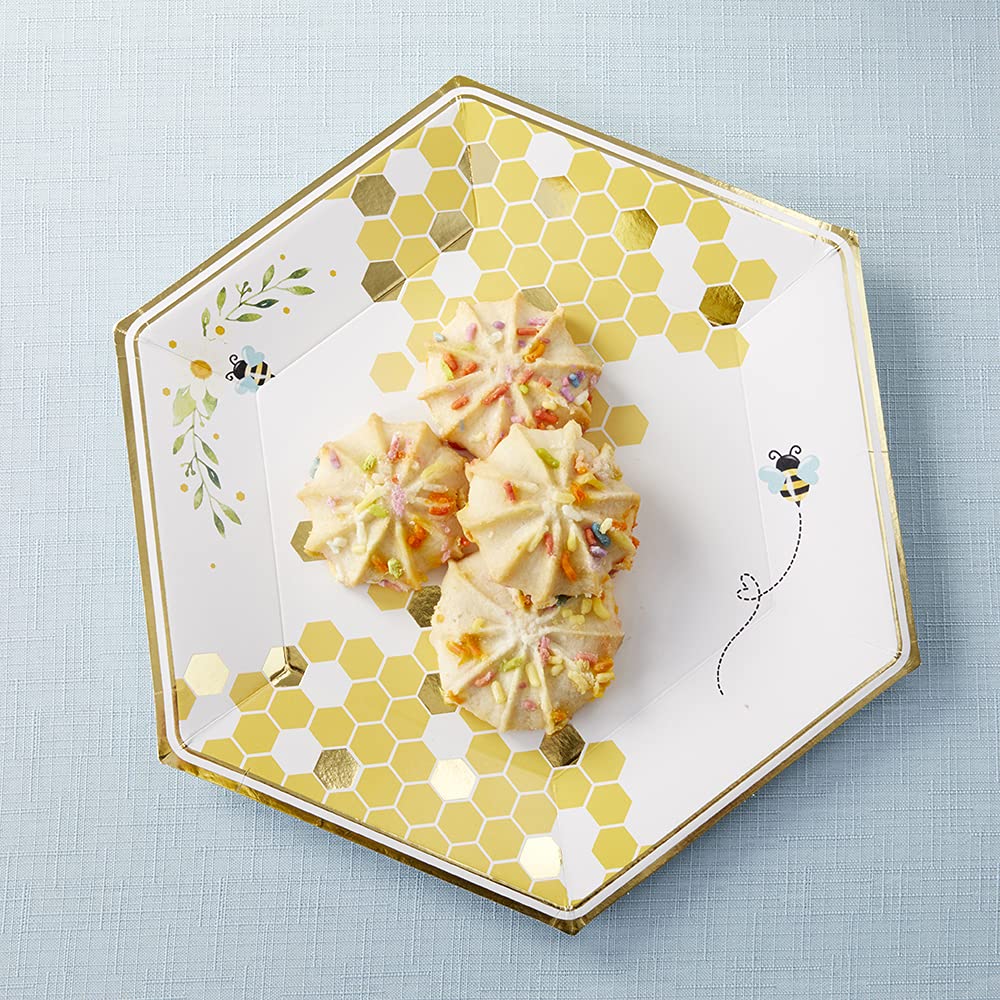 Kate Aspen Sweet As Can Bee Baby Shower, 9 Inch