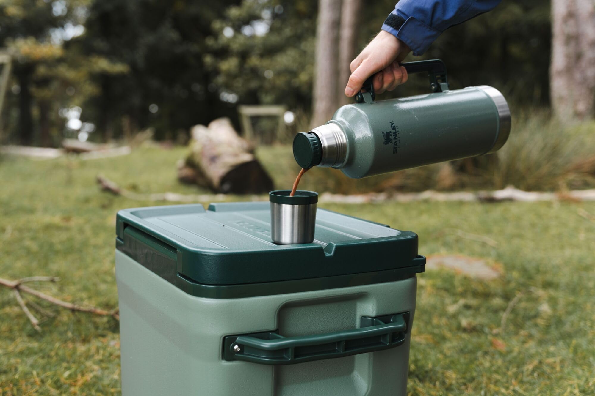 Stanley Legendary Classic Bottle 2.5 Qt Hammertone Green