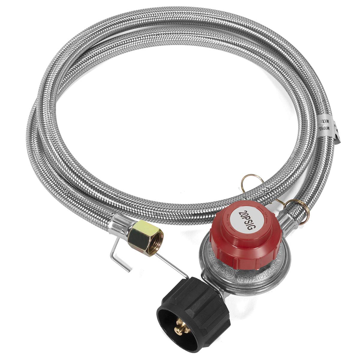 Barton 52Qt Turkey Deep Fryer W/High Pressure Burner All Purpose Aluminum 80,000 Btu Outdoor Boiler Roaster Clam Bake Crawfish P