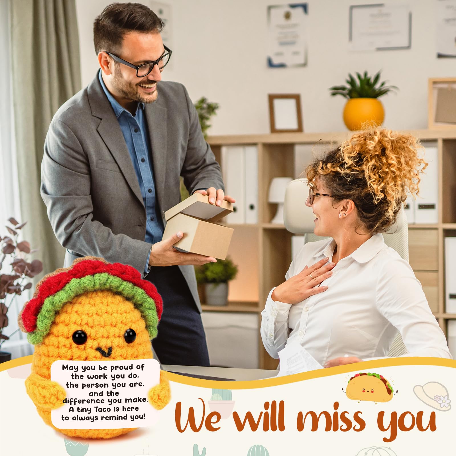 Appreciation Bosses Day Thank You Gifts for Women Men Coworkers Boss Employee Leader Staff Retirement Farewell New Job Going Awa