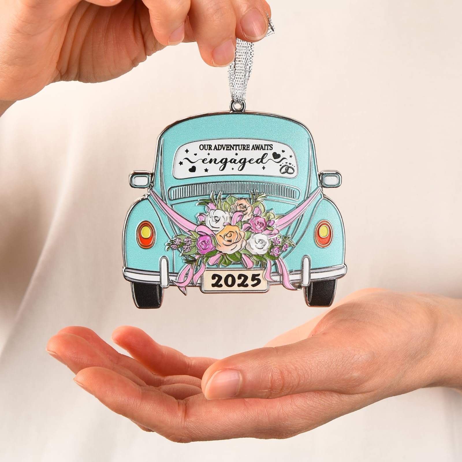 Venhoo Engagement Gifts for Couples 2025, Gift Ideas for Newly Engaged Couples, Happy Engagement Gift for Her, Bride to Be, Just
