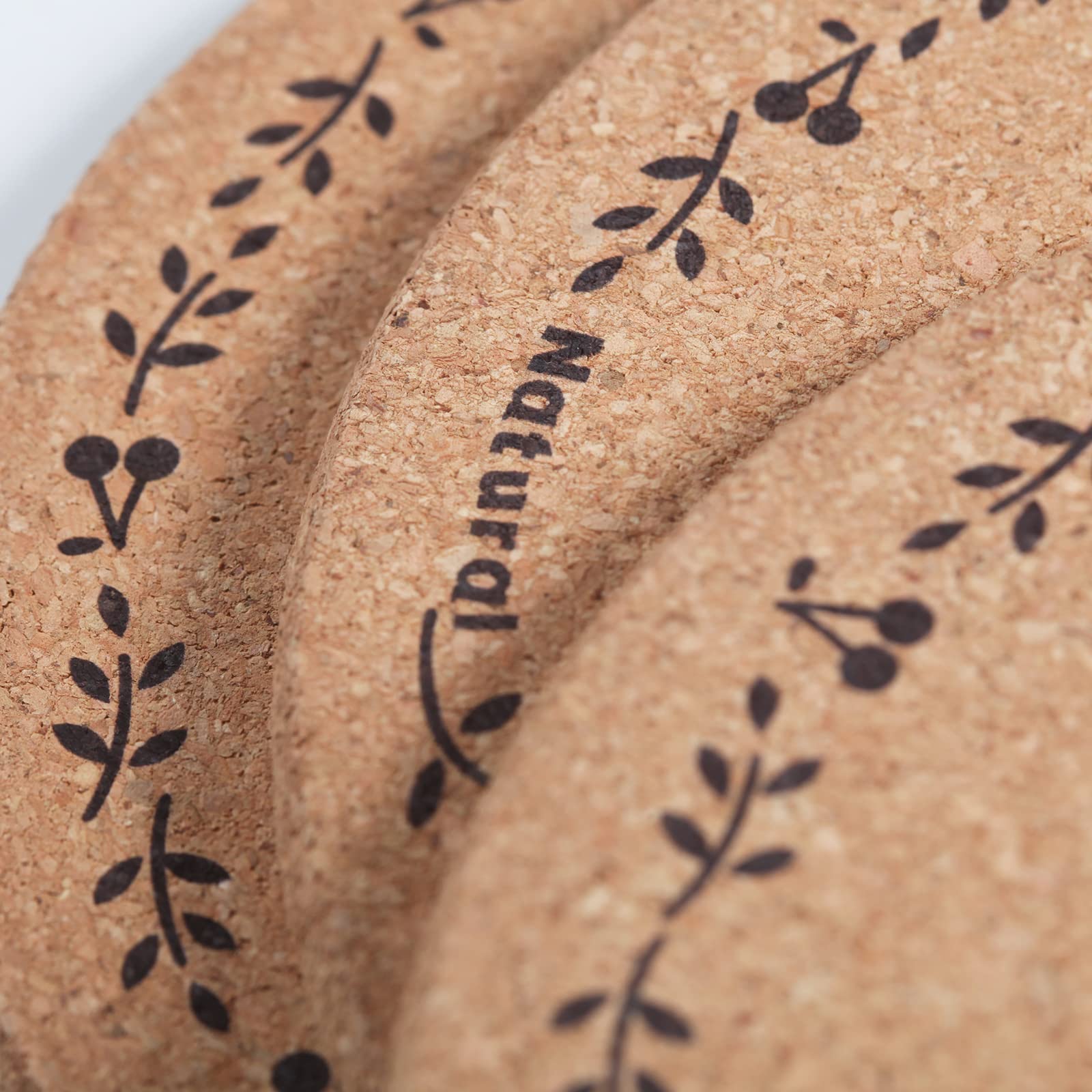 Round Cork Trivet Hot Pads For Kitchen Cork Trivets For Hot Dishes, Pots, Pans, Baking Sheets Cork Trivet Hot Pads For Hot Plate