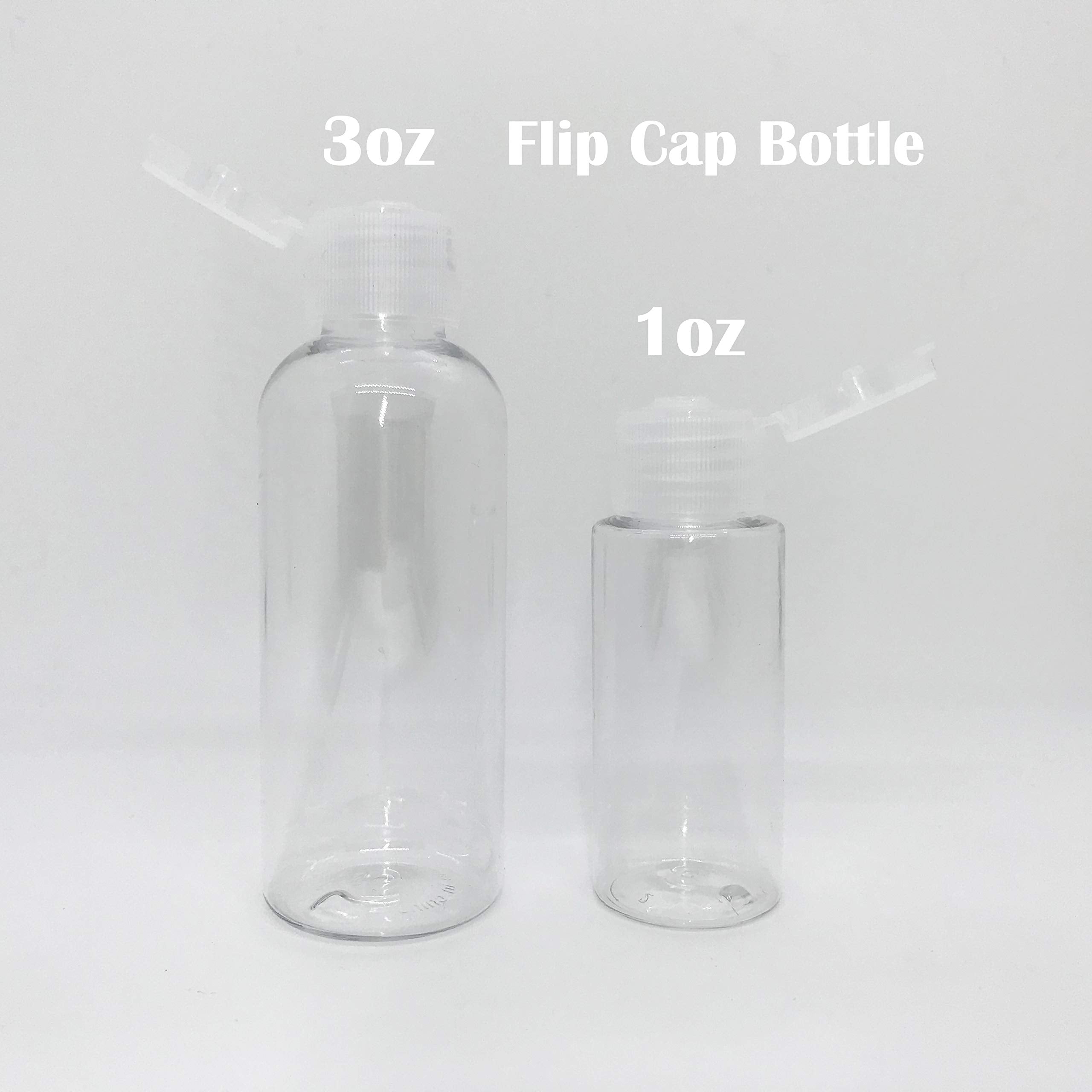Jadewell 4 Pack Travel Bottles Set With Zipper Bag Containers For Toiletries Shampoo Conditioner Lotion Body Wash Liquid Leak-Pr