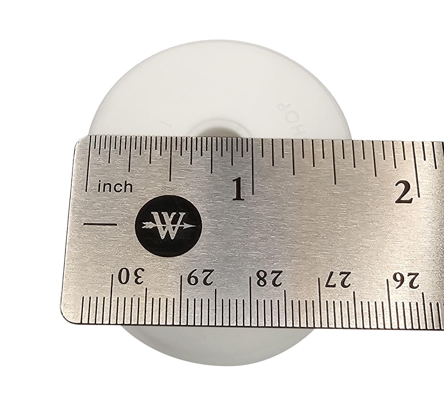 Home Brew Ohio Medium Carboy Bungs Set of 2 - Drilled Rubber - White - Model 12000