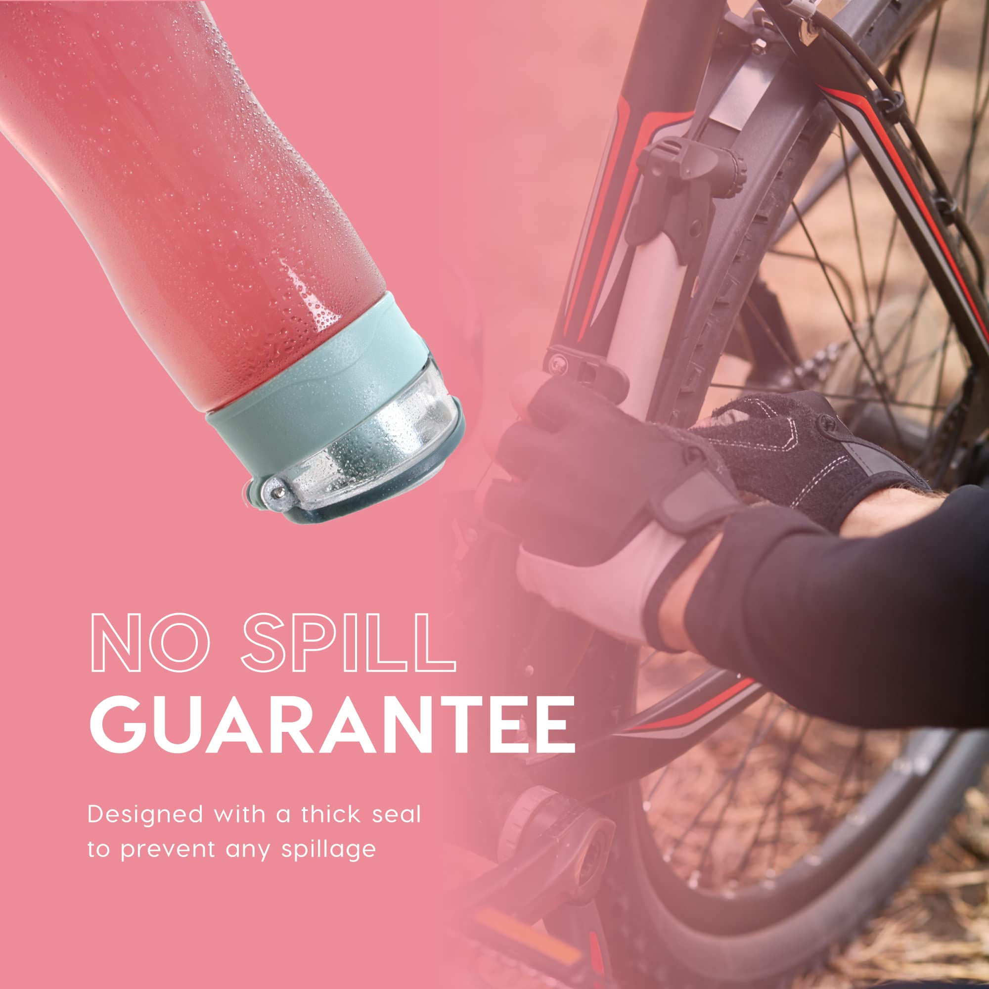 Bpa Free Water Bottle Clear Plastic Water Bottles Sports Gym Bottle 20-24 Oz Sport Water Bottles Reusable Water Bottles Smart Sp