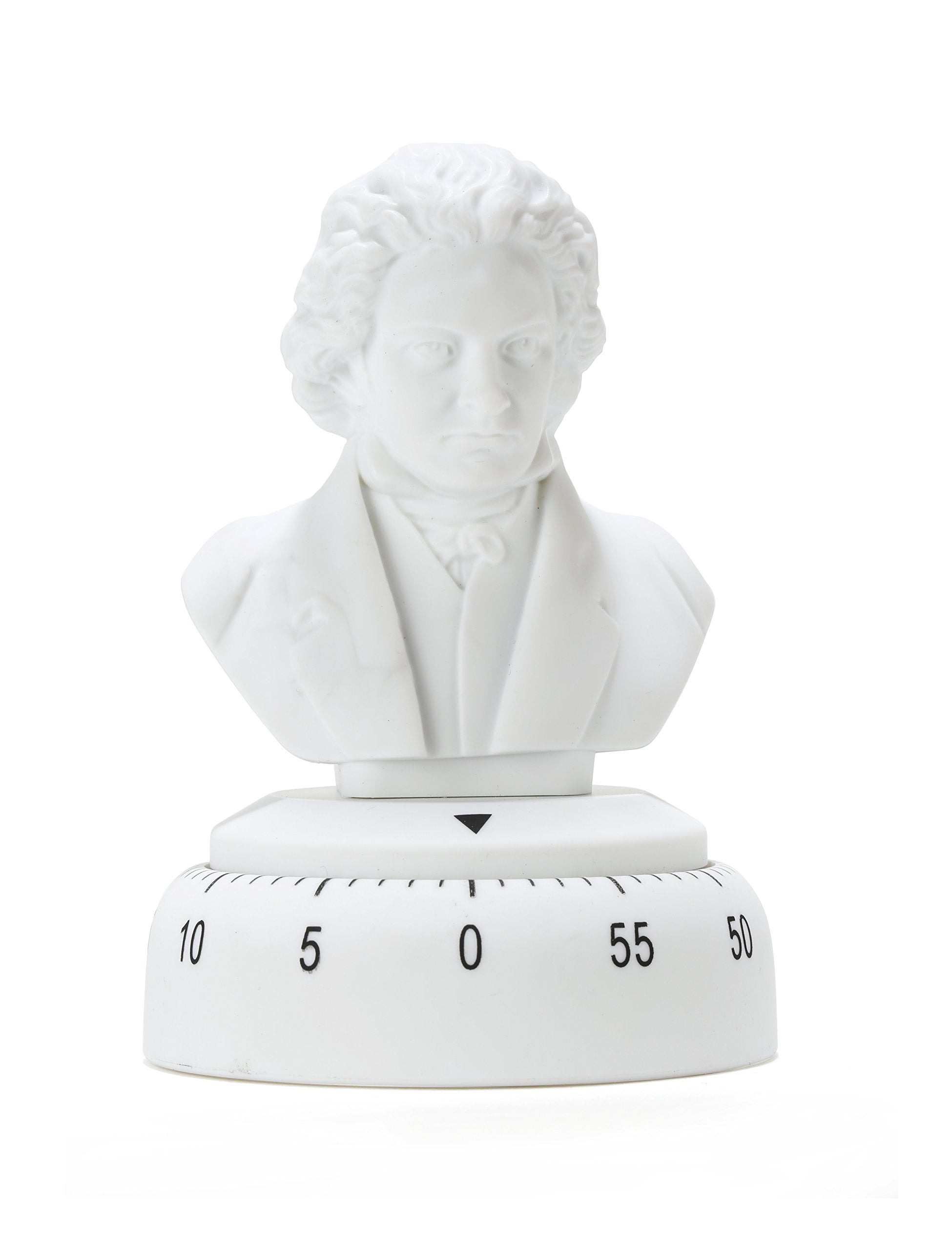 Kikkerland Beethoven 60 Minute Kitchen Timer, Mechanical Kitchen Timer, Wind Up Timer For Cooking, Reading And Sports, Plays Fur