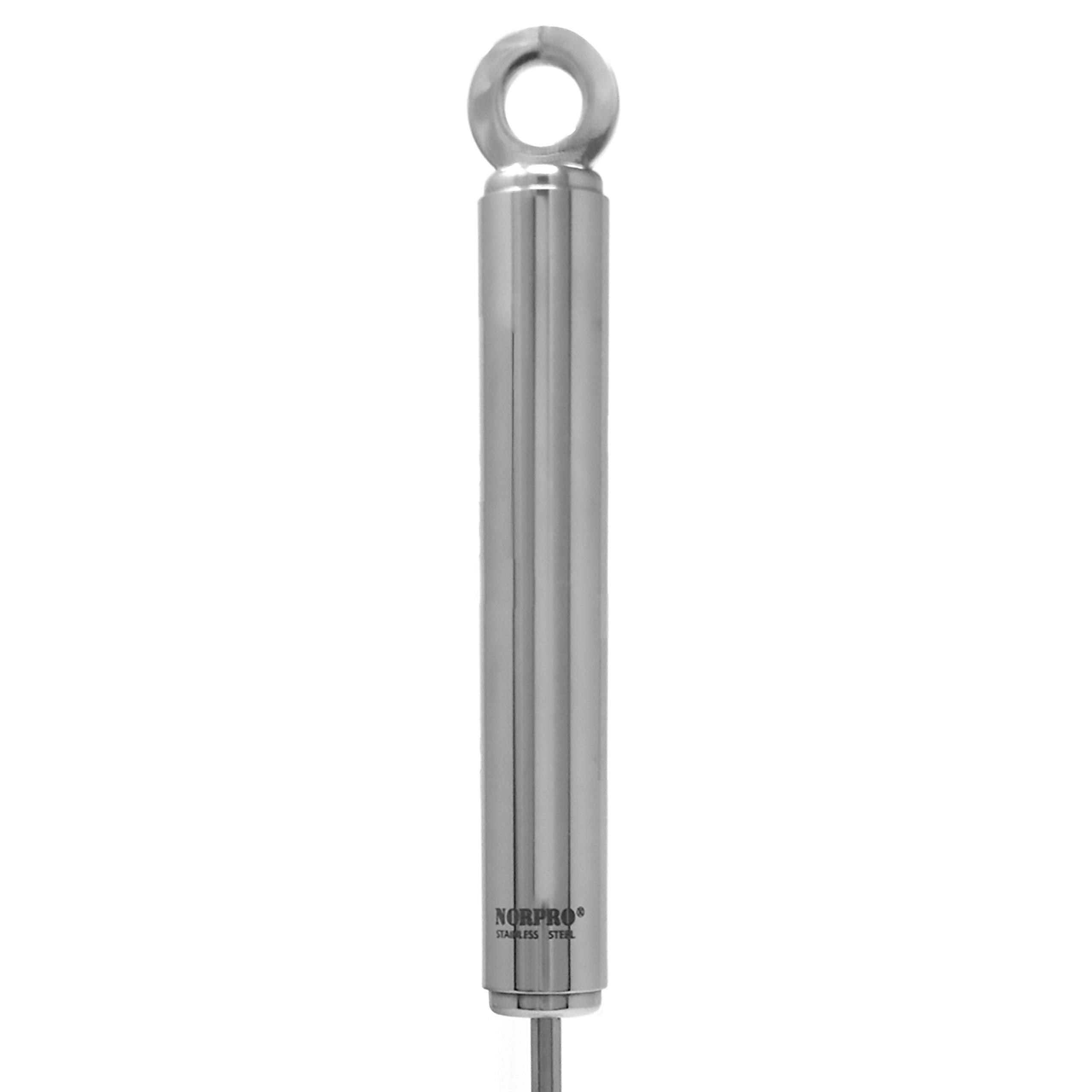 Norpro Krona Sauce Master Whisk, 11.5in Silver Stainless Steel, Model 2328