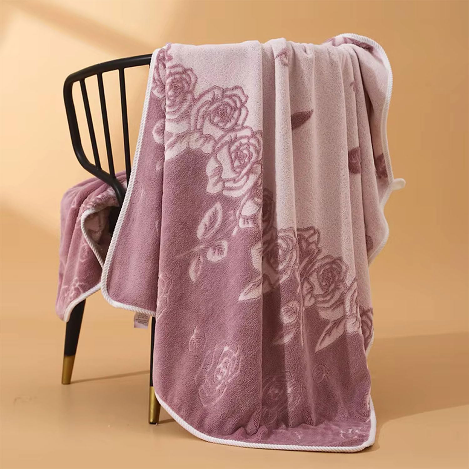 Maxoshine Extra Large Size Towels For BathSuper Soft Jumbo Bath Towels With Hanging LoopHighly Absorbent Quick Drying Bathing 