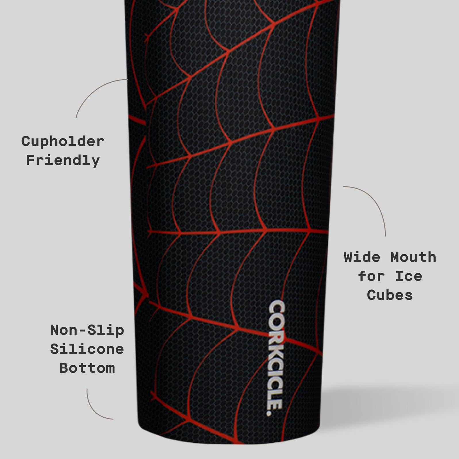 Corkcicle Sport Canteen - Keeps Beverages Cold 25 Hours - Triple Insulated Stainless Steel - Screw-On Lid - Reusable Bottle - Su