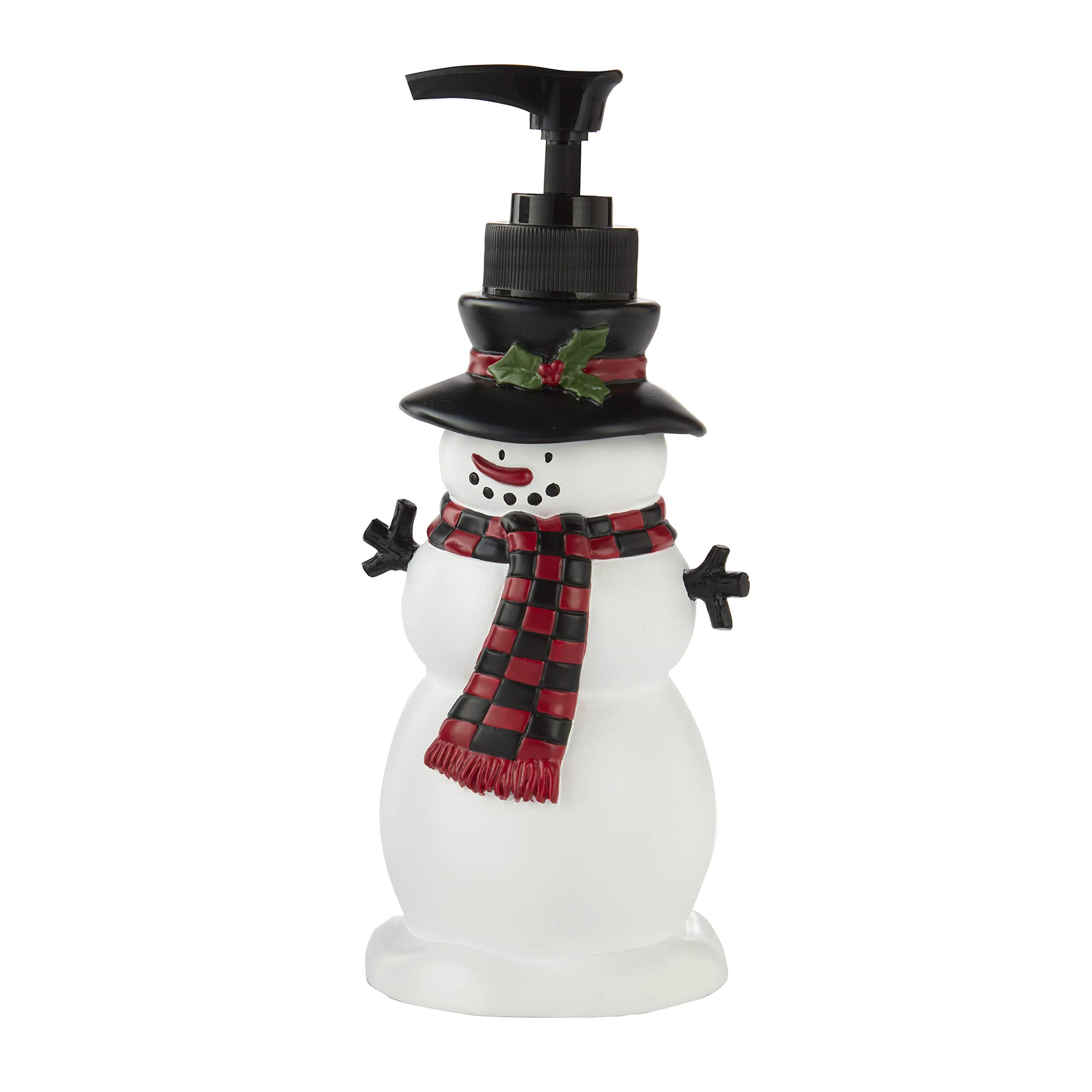 Skl Home Woodland Winter Soap Dispenser, 7.87'' X 2.83'', Red