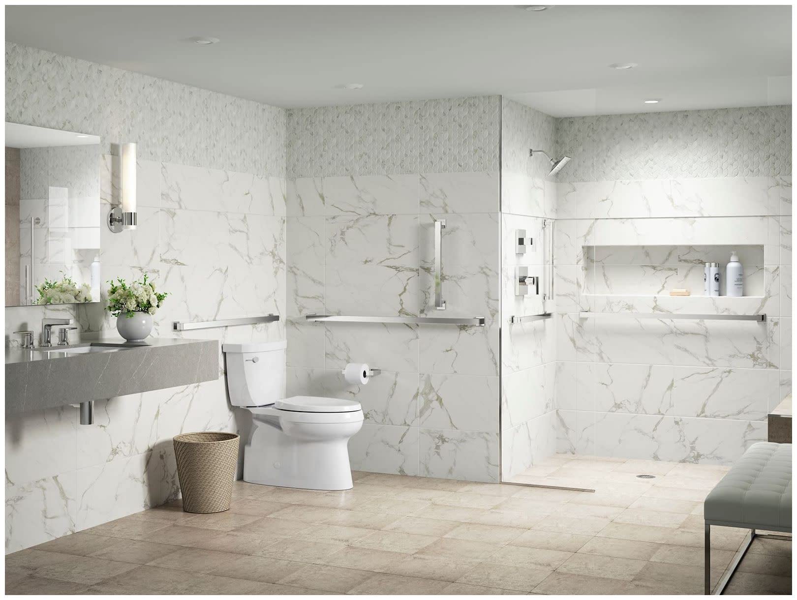 Square 18 Grab Bar