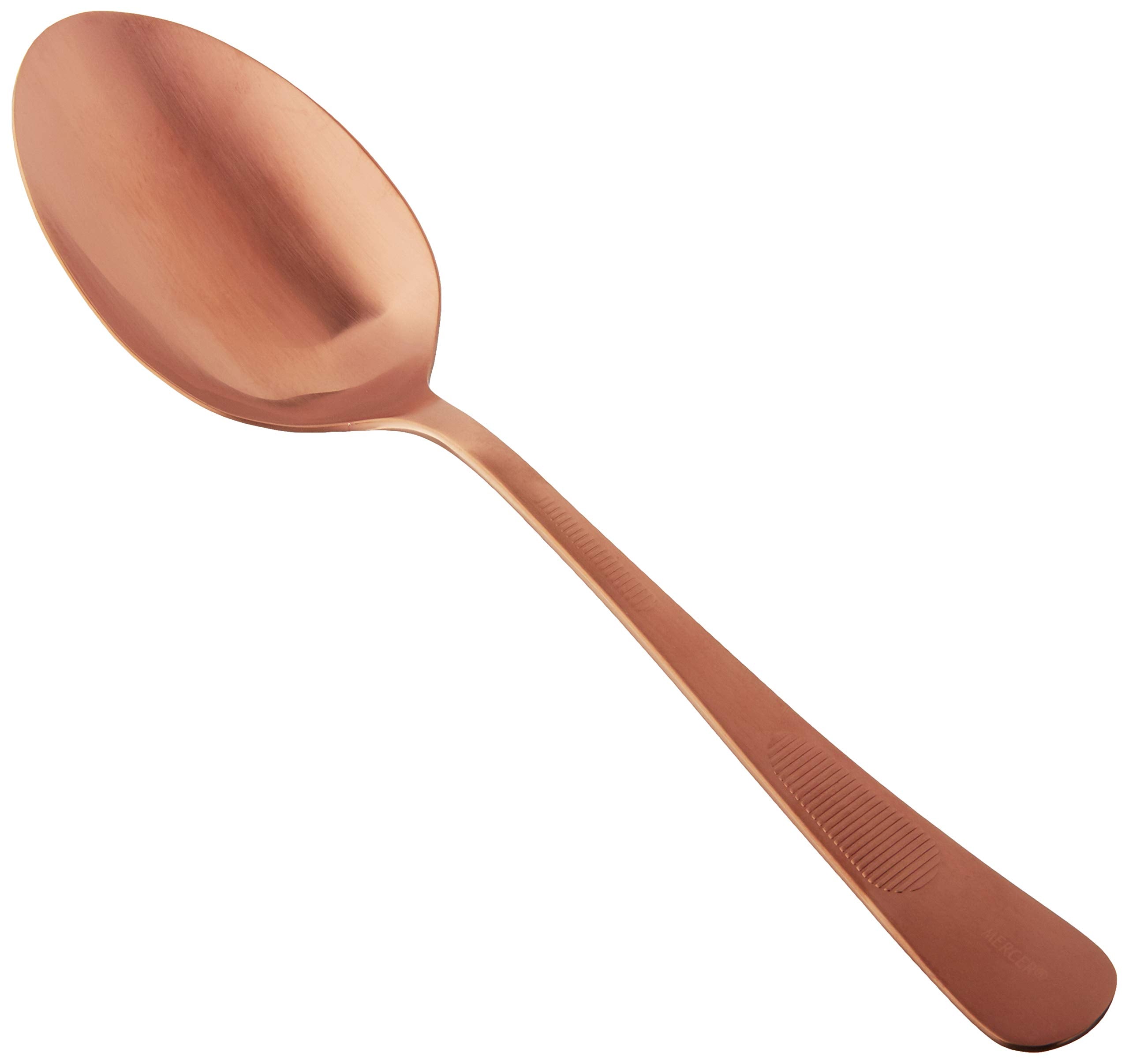 Mercer Culinary 18-8 Stainless Steel Plating Spoon, 9 Inch, Rose Gold