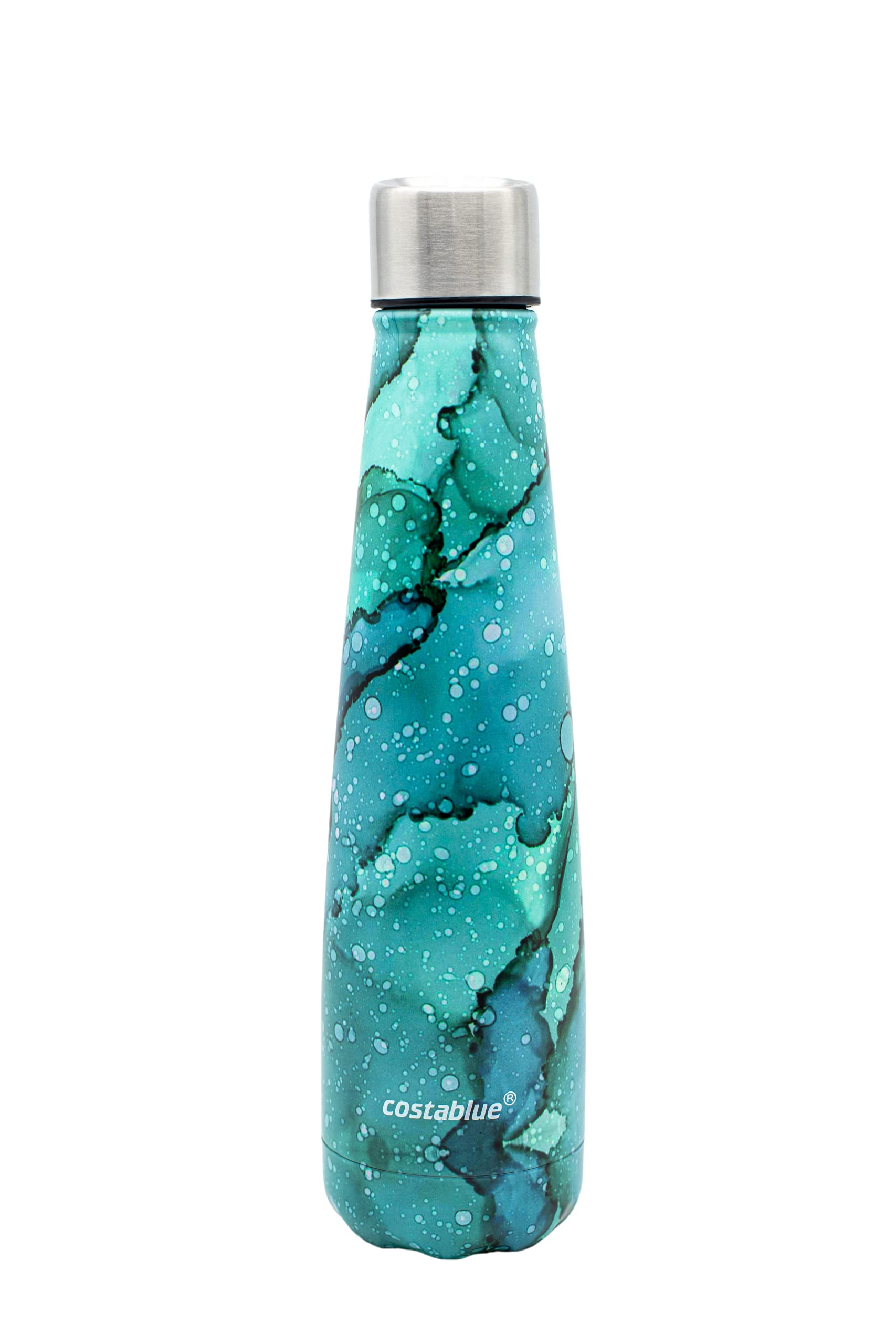 Costablue Insulated Water Bottle  OnTheGo Refillable Stainless Steel Water Bottles For Adults, Reusable Thermos Travel Tumble