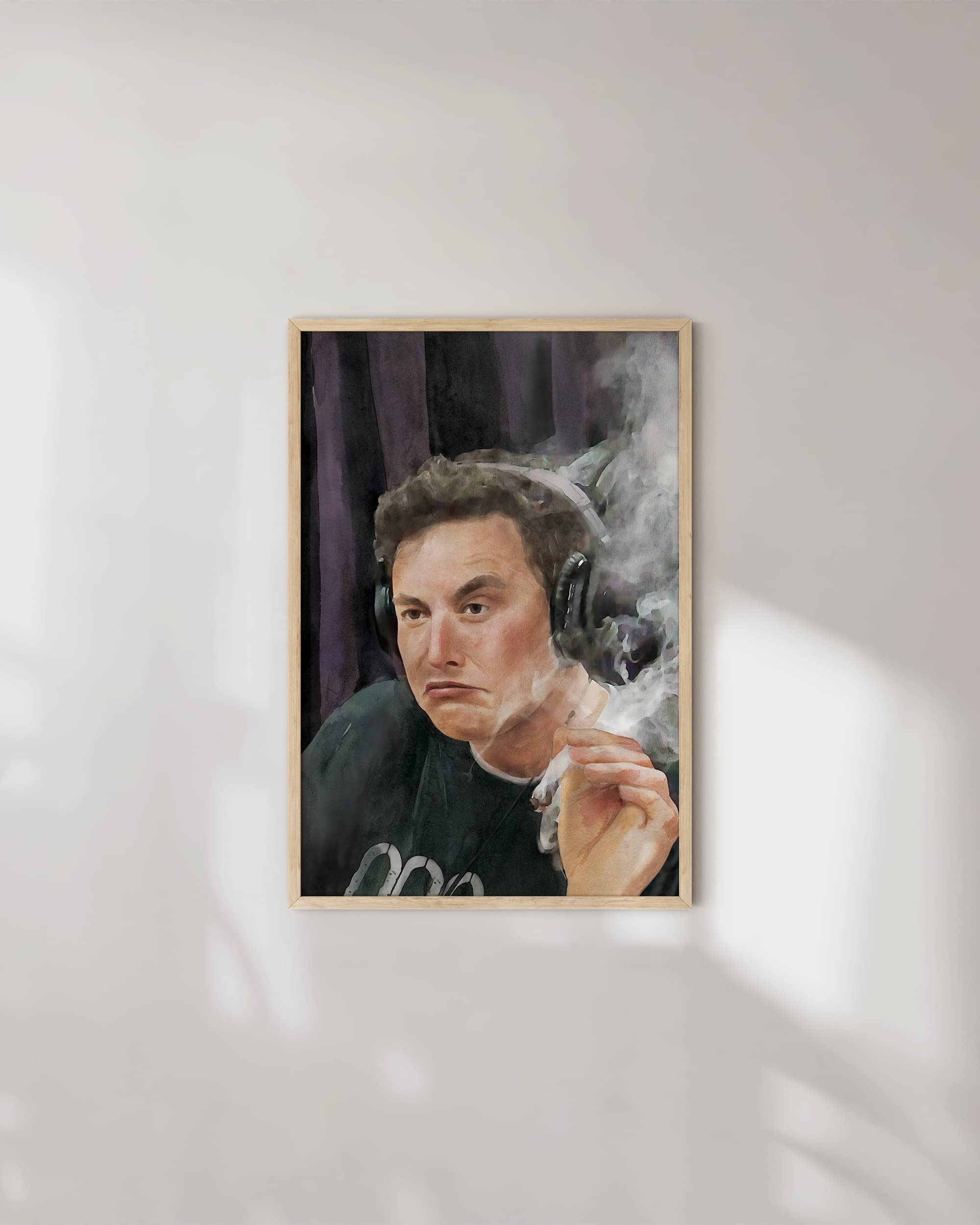 Haus And Hues Elon Musk Posters For College Dorm Trippy Room Decor And Cool Posters For Guys | Funny College Posters For Guys, C