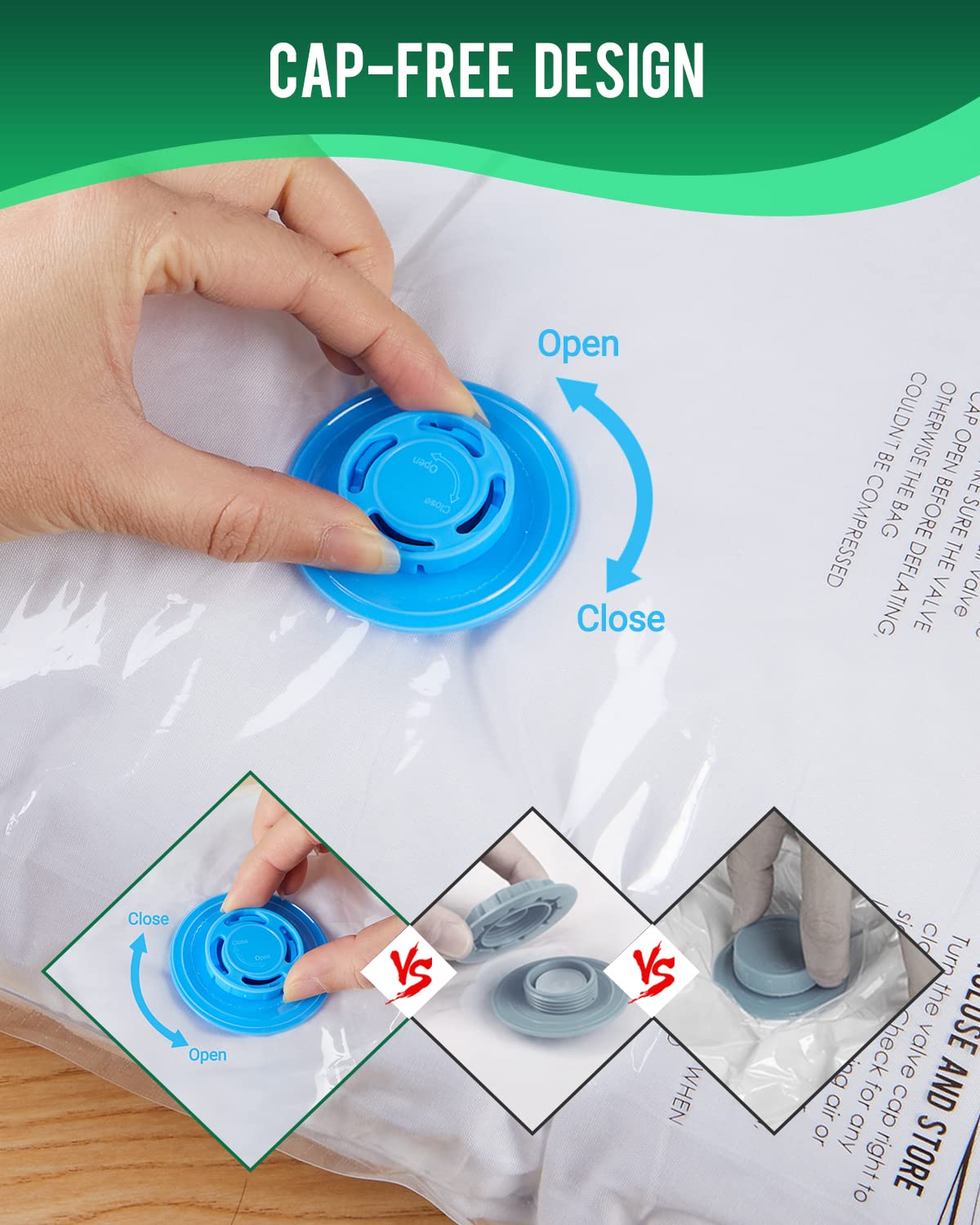 Vacuum Storage Bags with Electric Pump, 10 Pack Medium Size(28x 18) Reusable Compression Space Saving Bag for Clothes, Bedding,