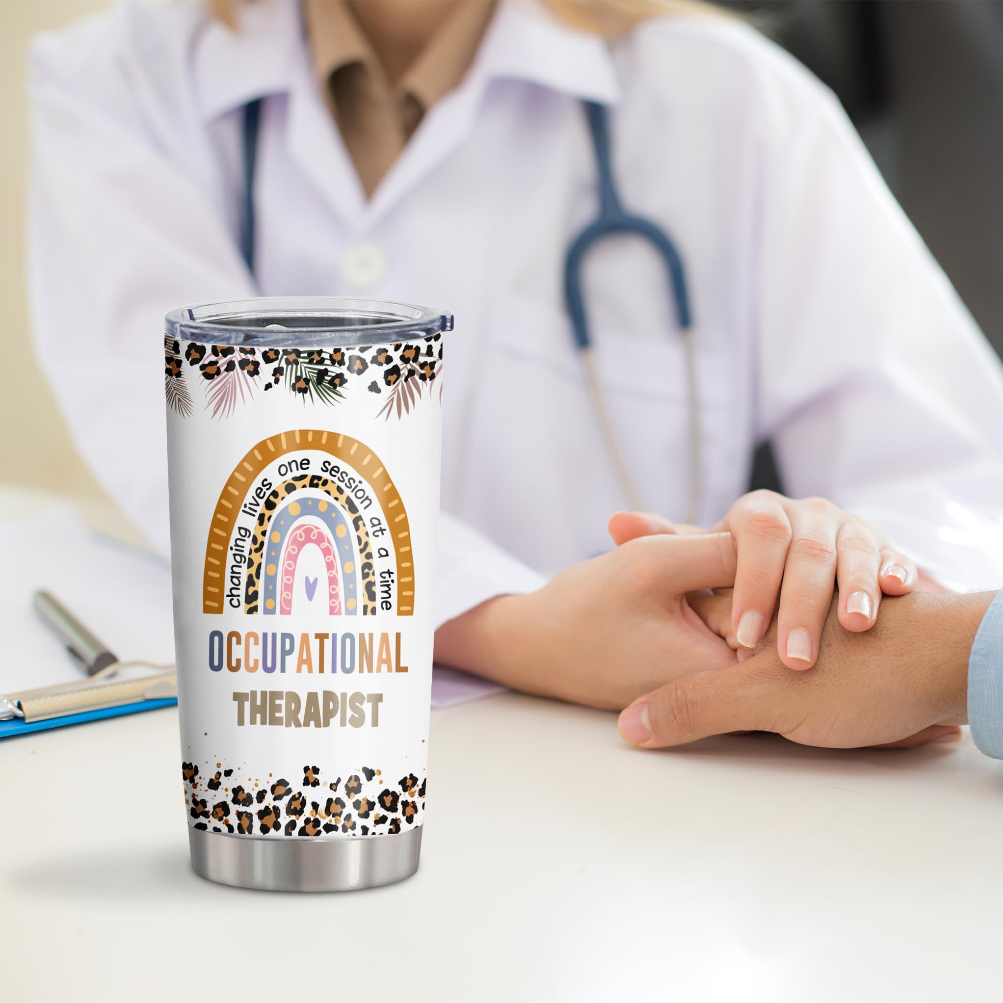 Jevuta Occupational Therapy Gifts, Ot Month Gifts, Appreciation Present For Ot, Occupational Therapist Tumbler 20oz