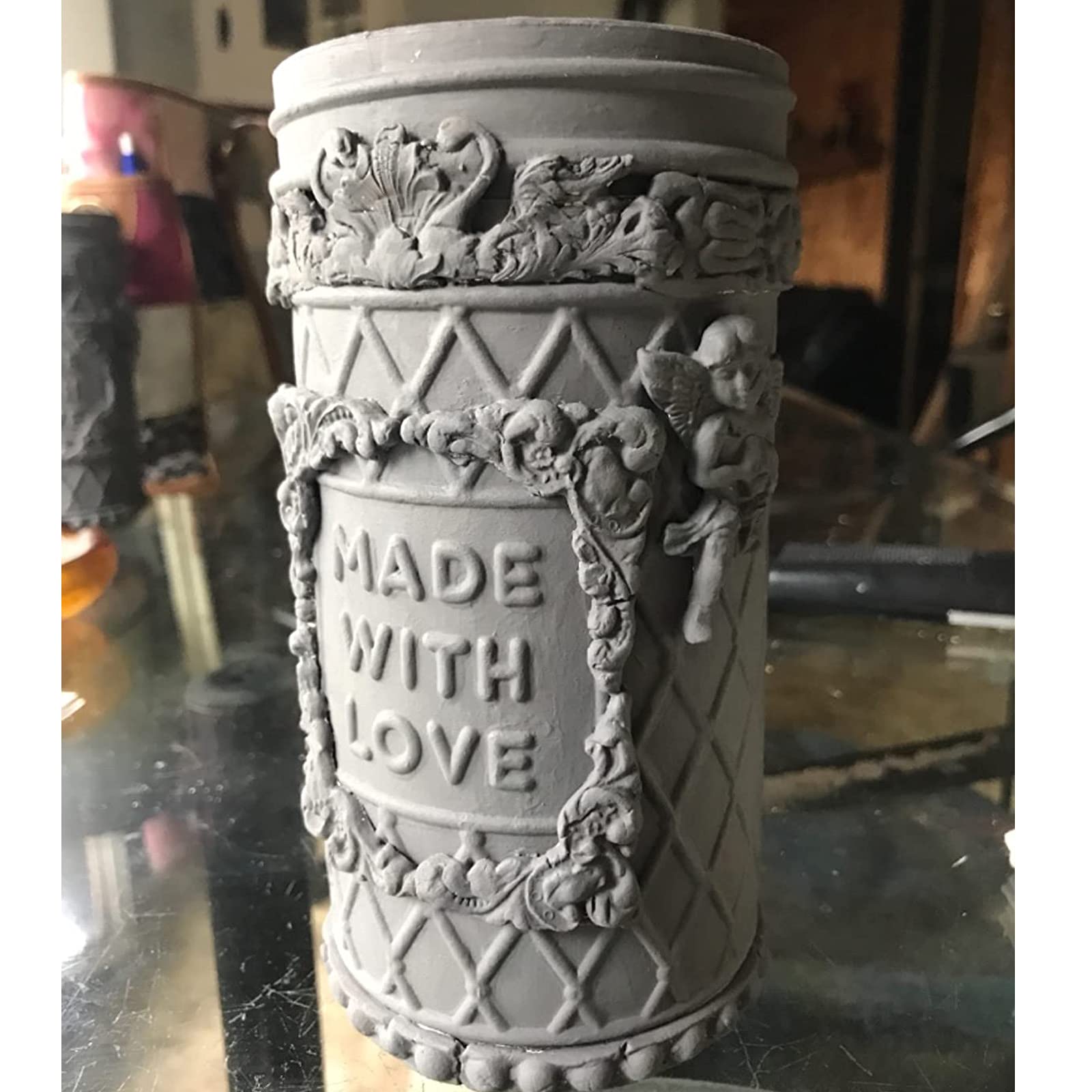 (Set Of 6) Baroque Fondant Molds For Cake Decorating Curlicues Scroll Lace Border Candy Silicone Mold For Sugarcraft, Cupcake To