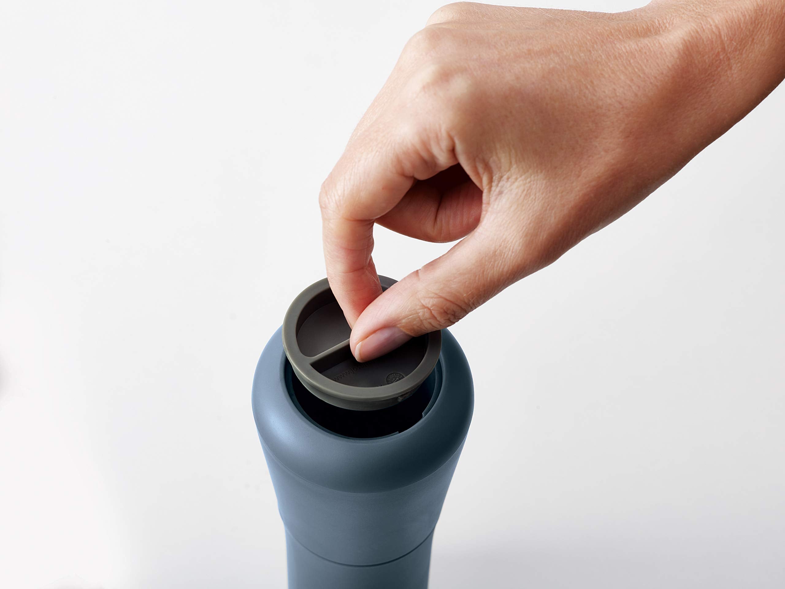 Joseph Joseph Milltop Non-Spill Salt & Pepper Mill Set-Editions (Sky), Regular