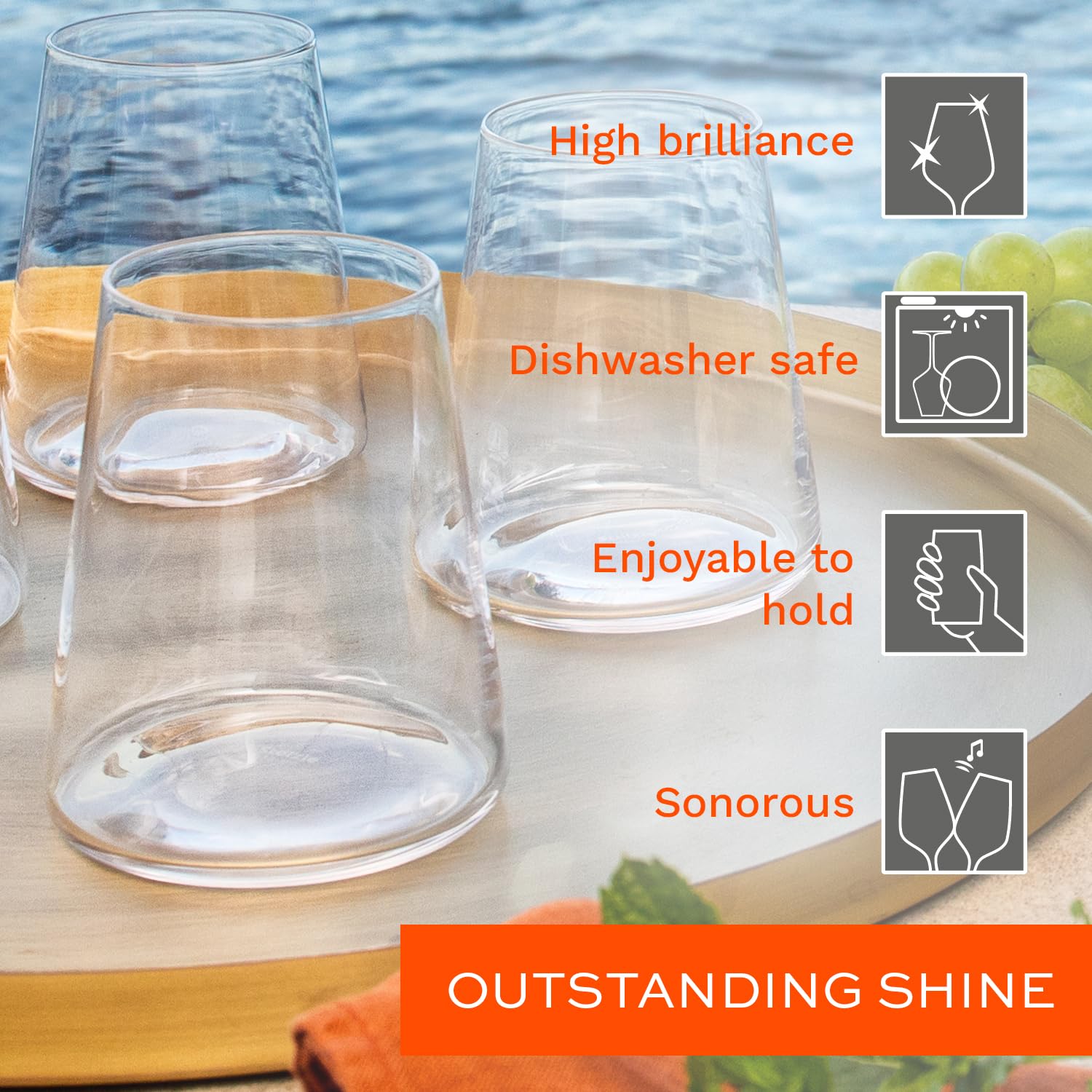 Two Bros. Repellent VERSAINSECT itz Power German Made Crystal Stemless W Garden Sculpture Outdoor Decoration