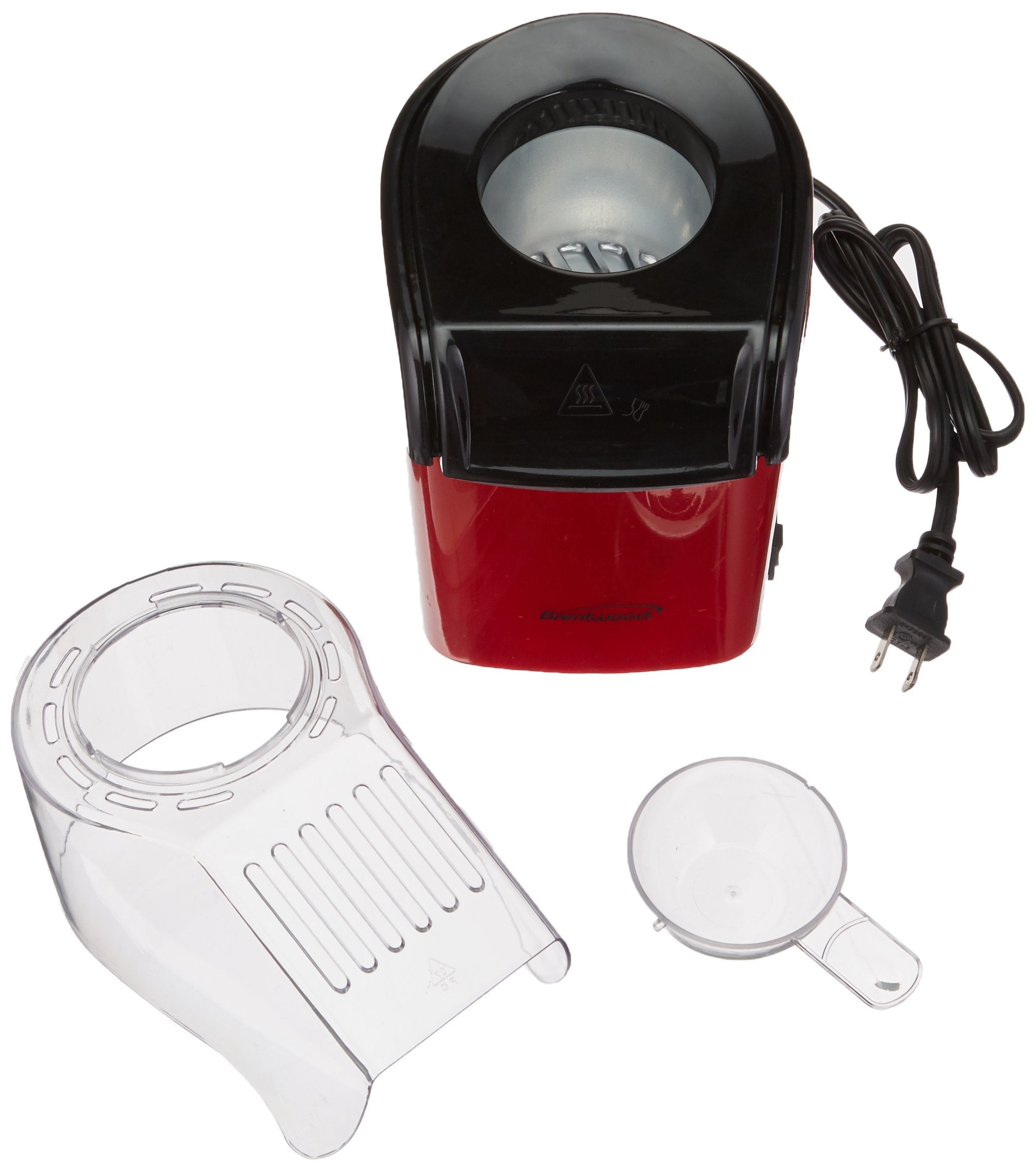 Brentwood 8-Cup Hot Air Popcorn Maker (Red)