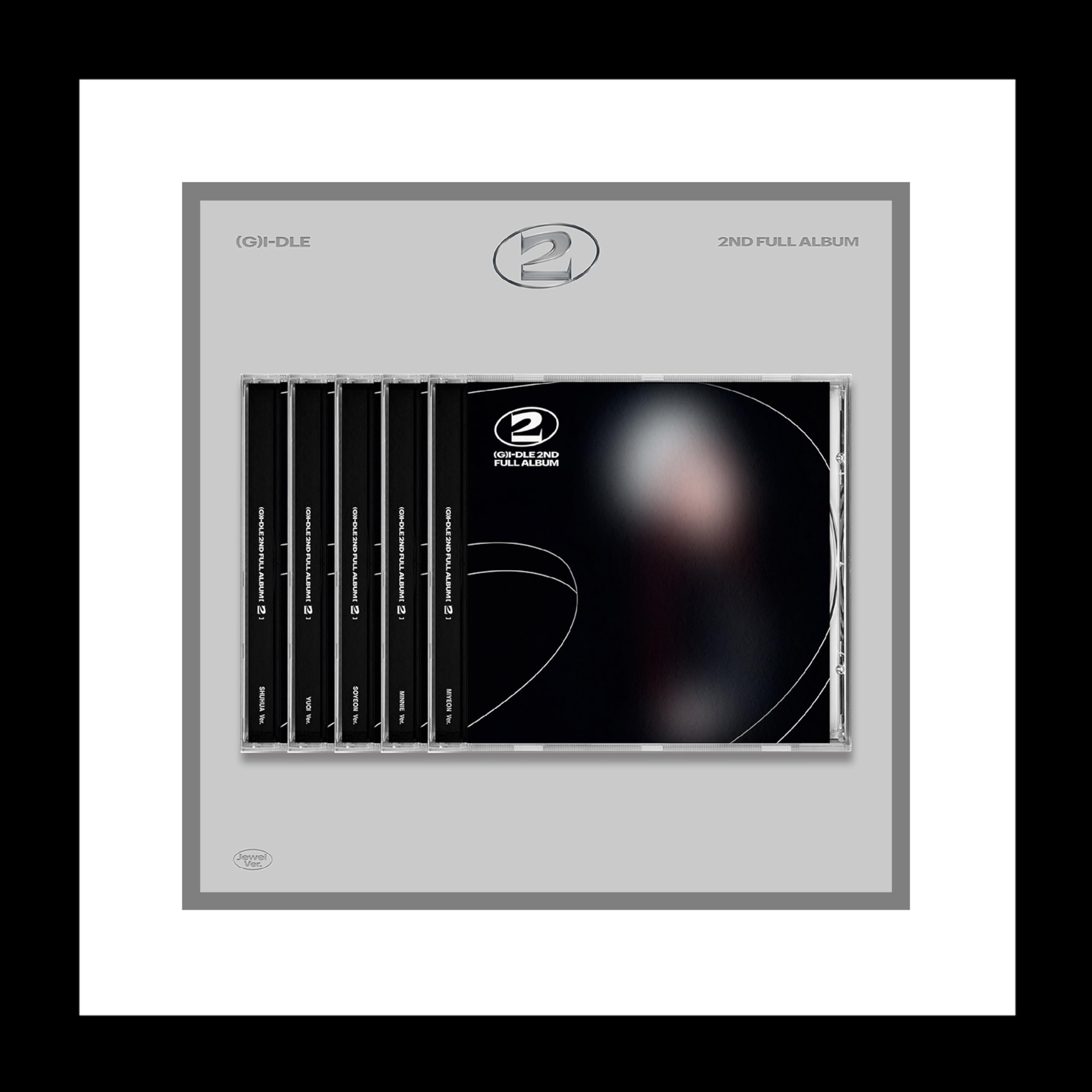 DREAMUS (G) I-DLE 2 Two 2nd Album Contents+Photocard+Tracking Sealed GIDLE GI-DLE (Jewel SOYEON Version)