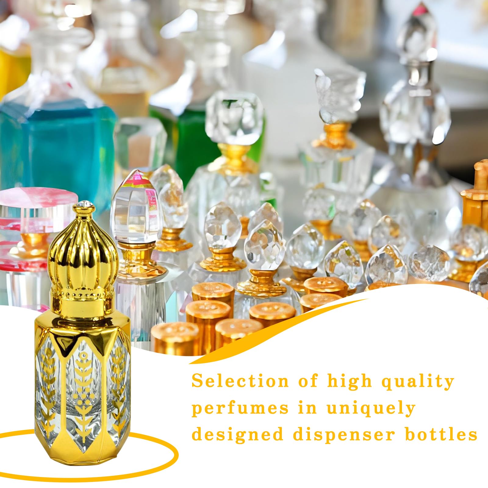 Chseeo 4 Pcs Vintage Deodorant Roller Bottle For Essential Oil, 6 Ml Empty Glass Perfume Bottle Mini Travel Bottle With Stainles