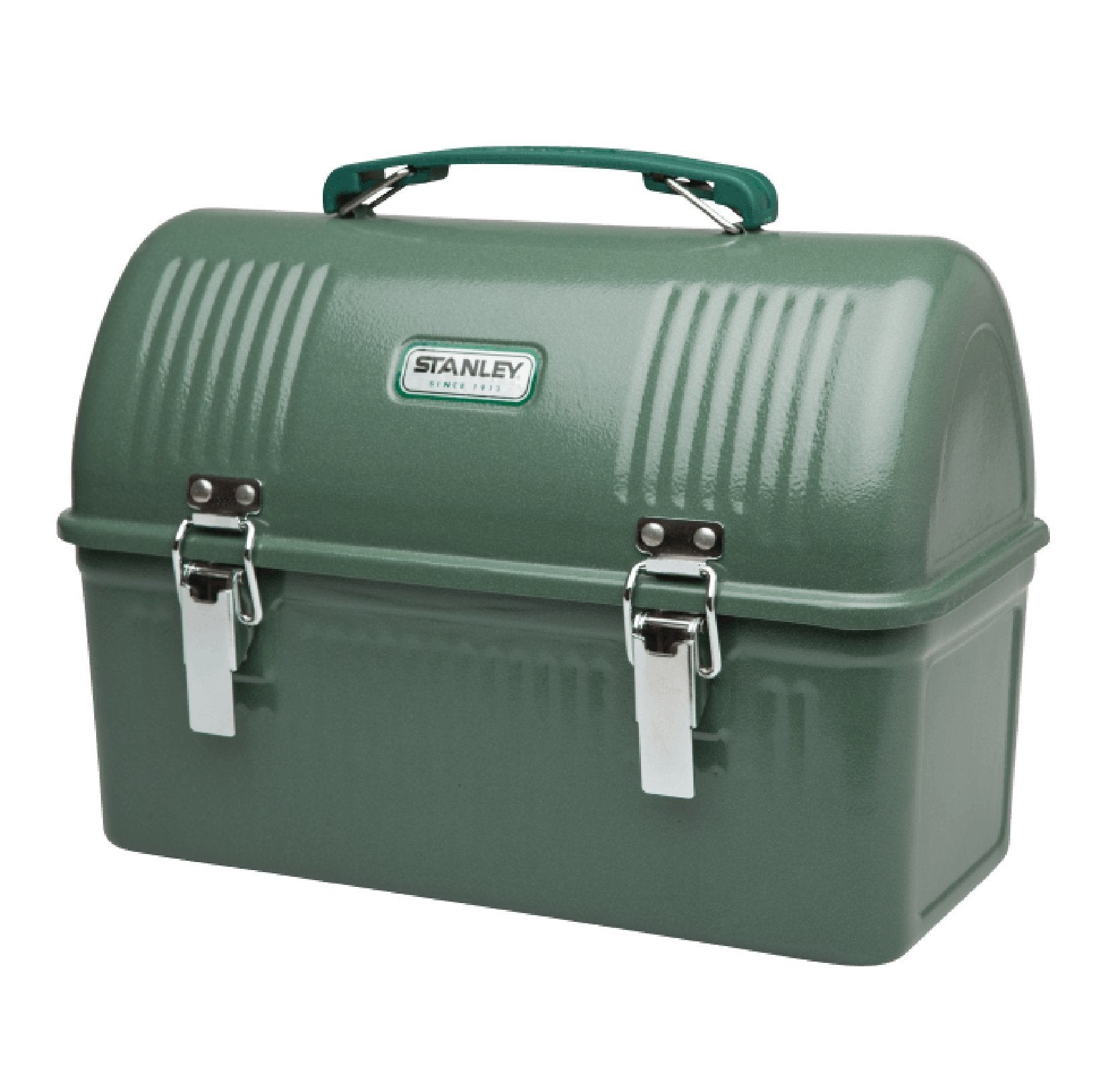 Stanley Classic Lunch Box 10 qt | Vintage Metal Lunchbox | Durable Meal Container with Handle and Latch | Stores Food, Drinks, T