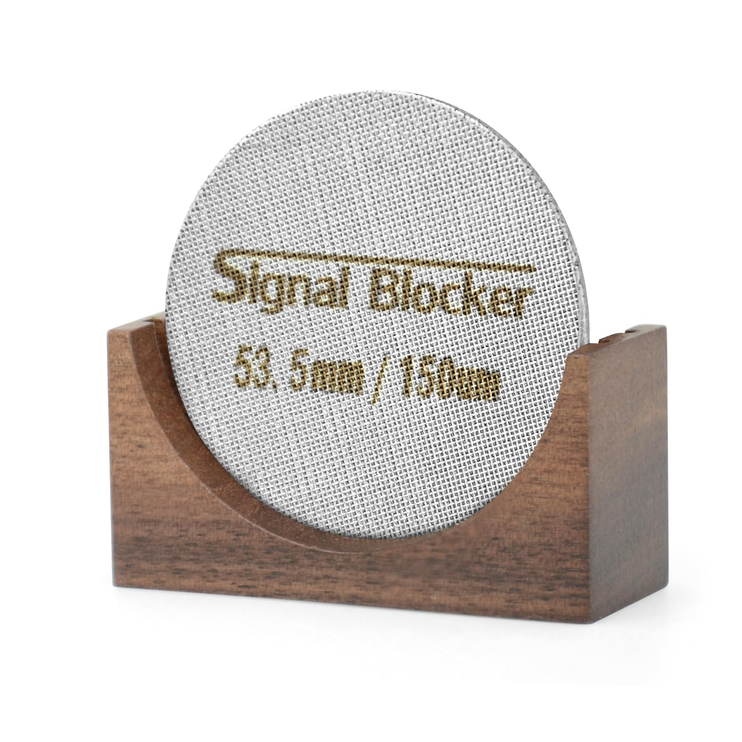 53.5Mm Espresso Puck Screen With Stand: Reusable Filter Fits 54Mm Espresso Portafilter Filter Basket - Professional Barista Coff