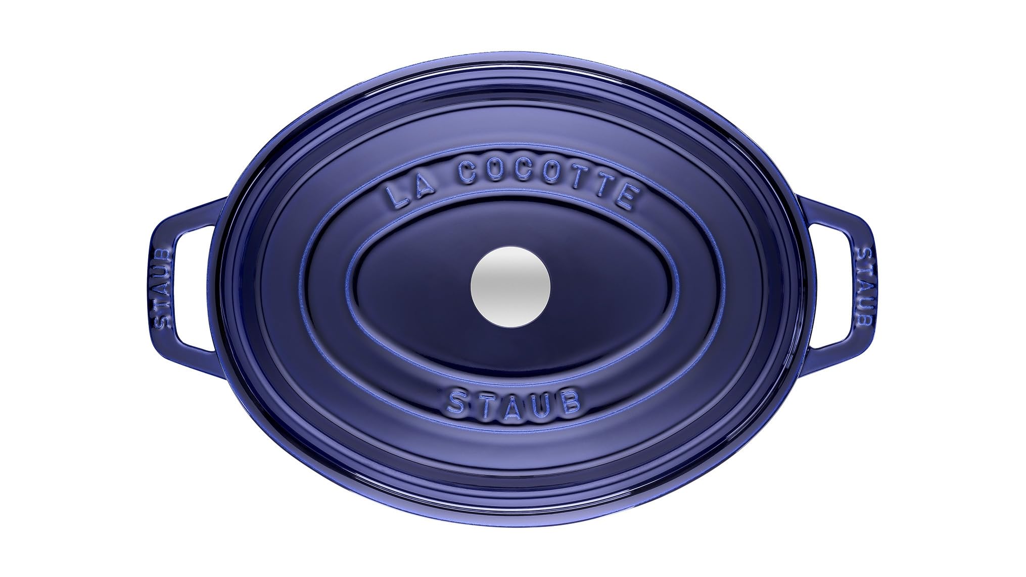 Staub Oval Cocotte - 4.25Qt - Dark Blue