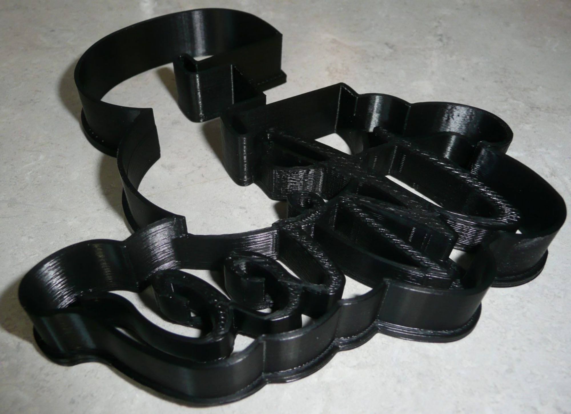 Number Three 3 With Word Birthday Anniversary Party Age Detailed Cookie Cutter Made In Usa Pr2404