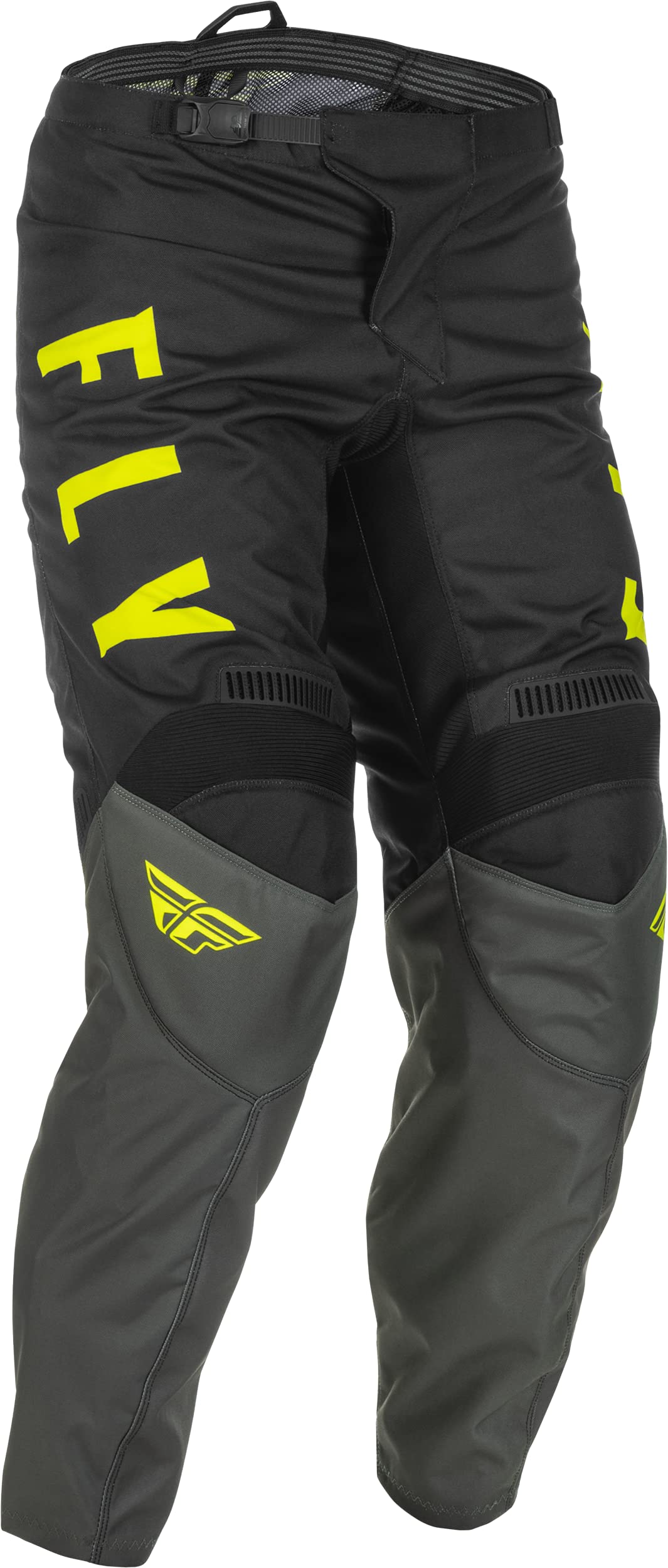 Fly Racing 2022 Youth F-16 Pants (Greyblackhi-Vis, 22)