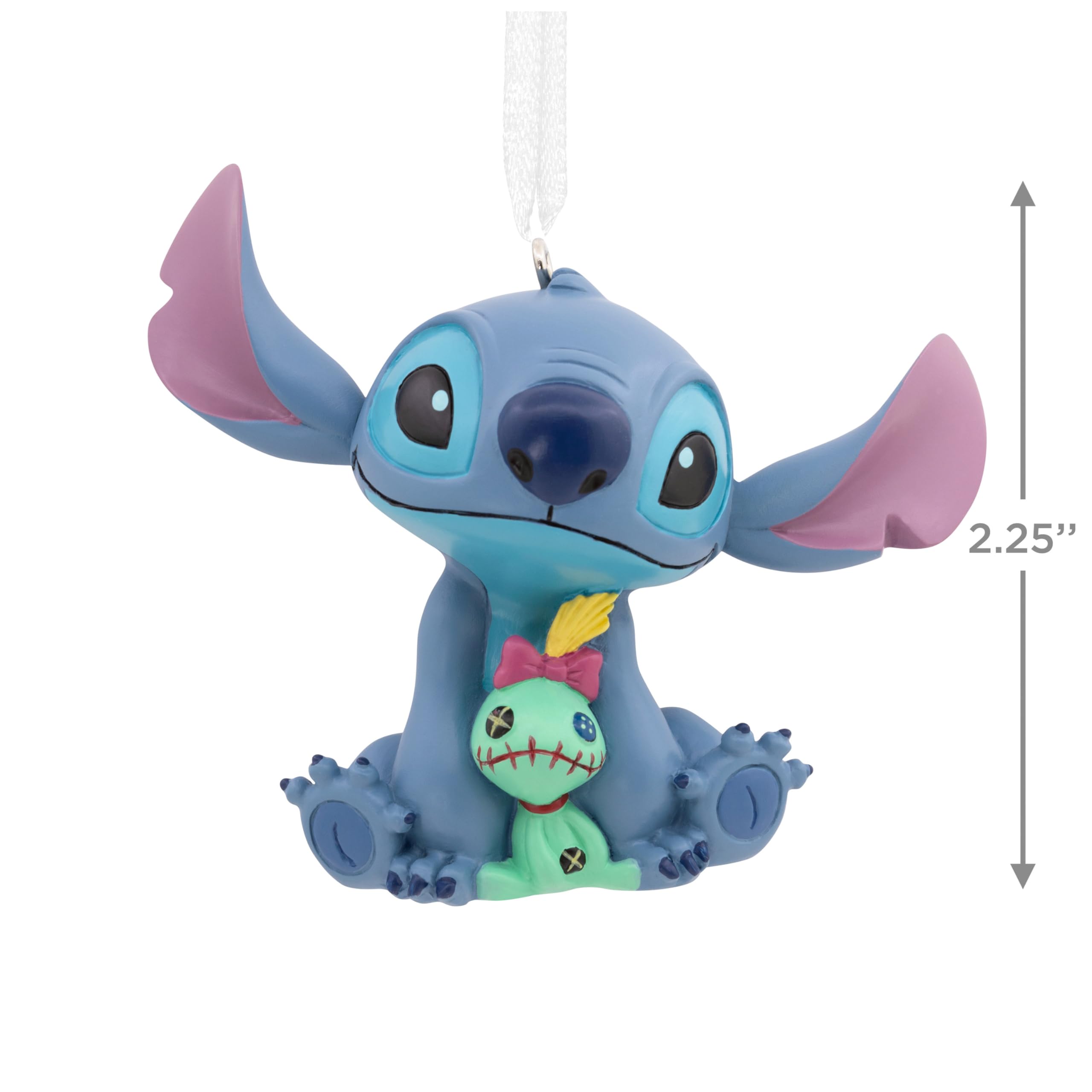Hallmark Disney Lilo & Stitch with Scrump Christmas Ornament