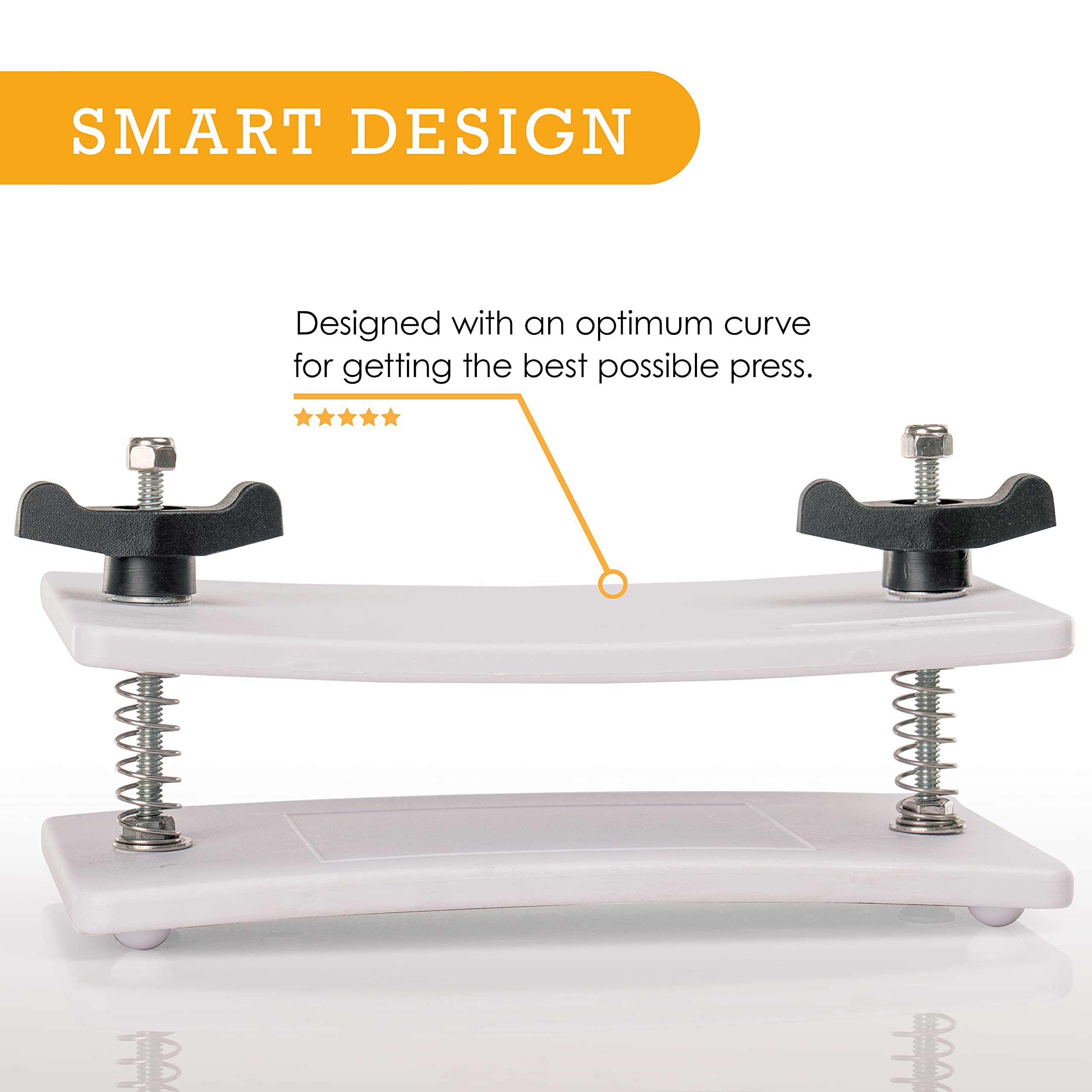 Extra Firm Tofu Press By Healthy Express. Premium Curved Plates For Superior Pressing Results On Firm And Extra Firm Tofu. Healt