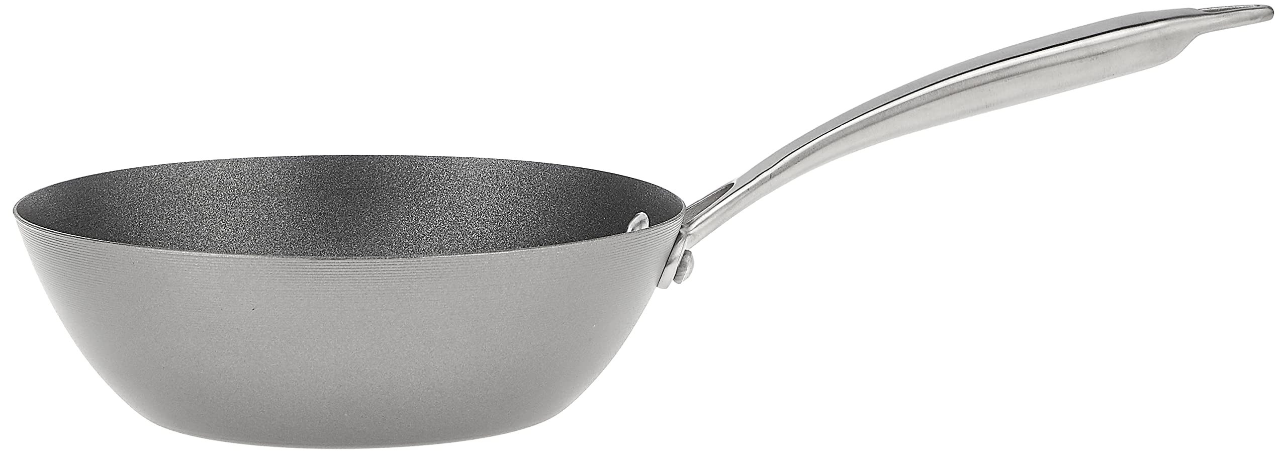 Nordic Ware Superior Steel Spun Wok, 8.5 -Inch,16400,Black
