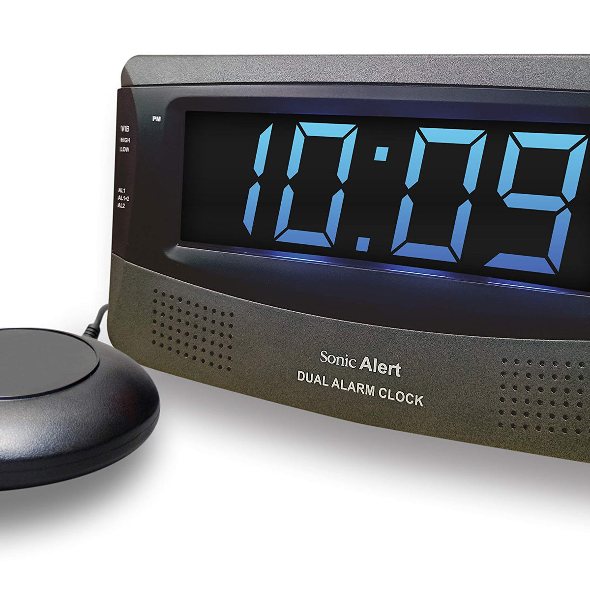 Sonic Alert Dual Extra Loud Alarm Clock With Bed Shaker | Sonic Boom V ...