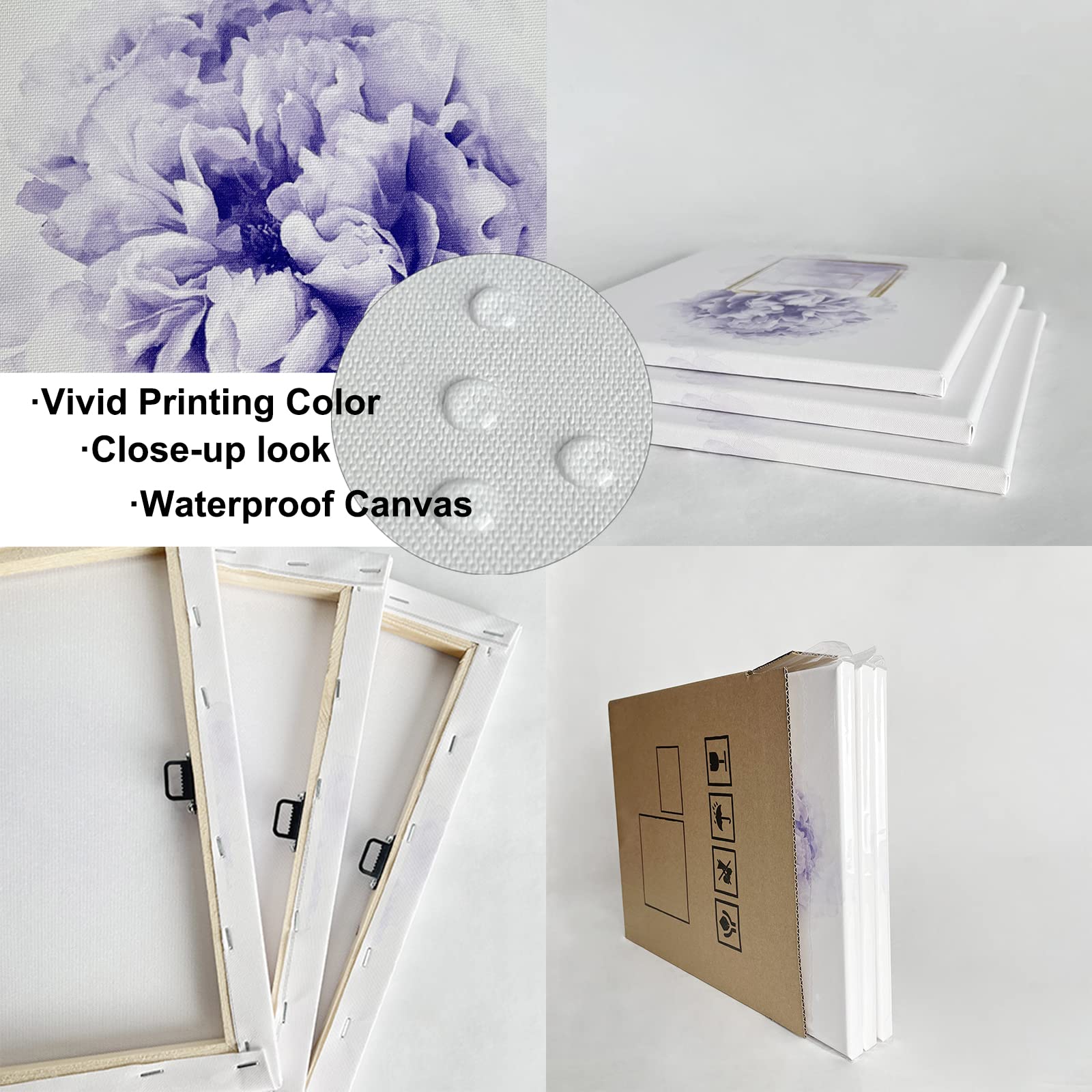 Homeoart Scales Of Justice Lawyer Office Decor Painting Judge Gifts Framed Canvas Prints Ready To Hang 16X24X3Pieces