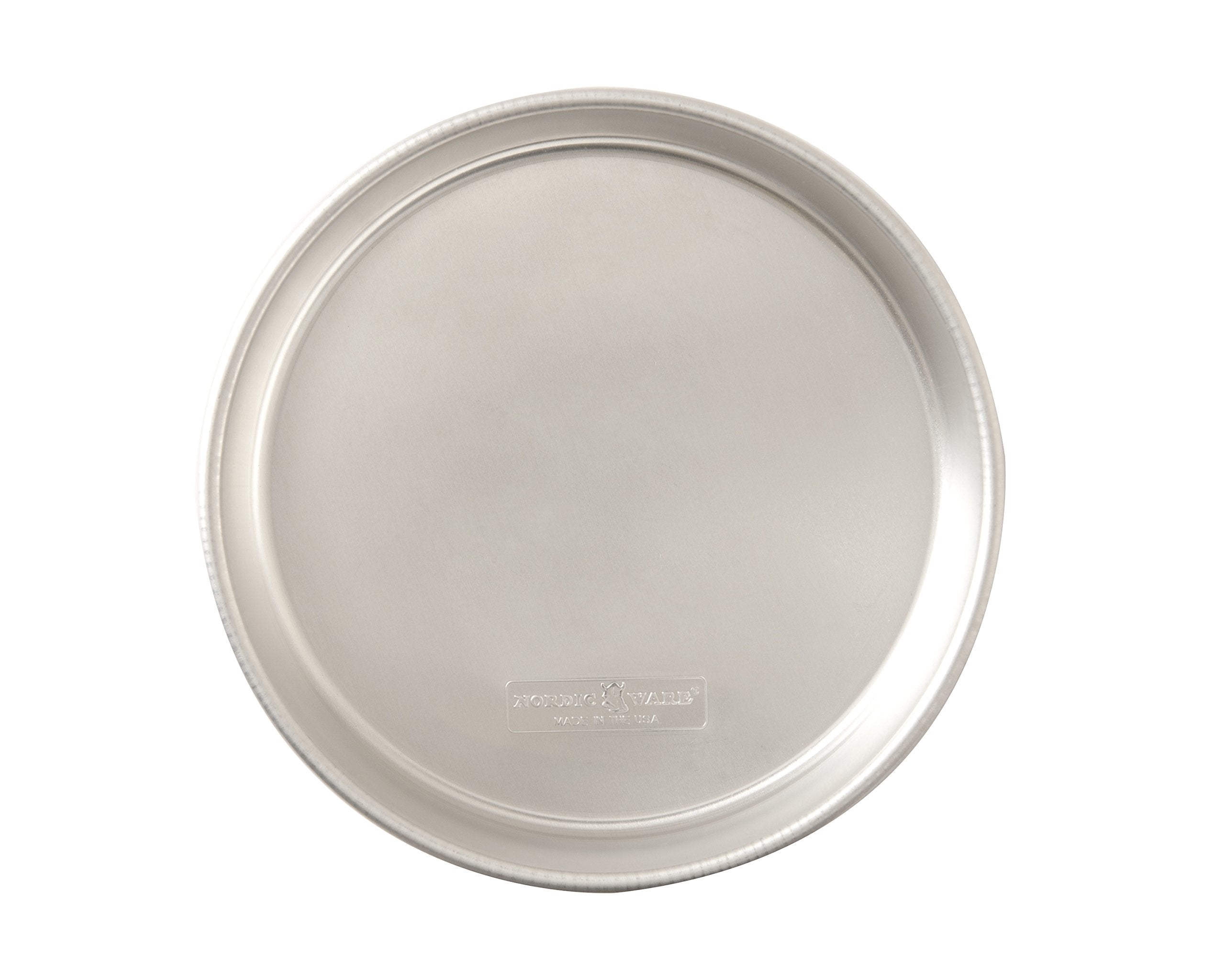 Nordic Ware Naturals Aluminum Bakeware Layer Cake Pan, Silver