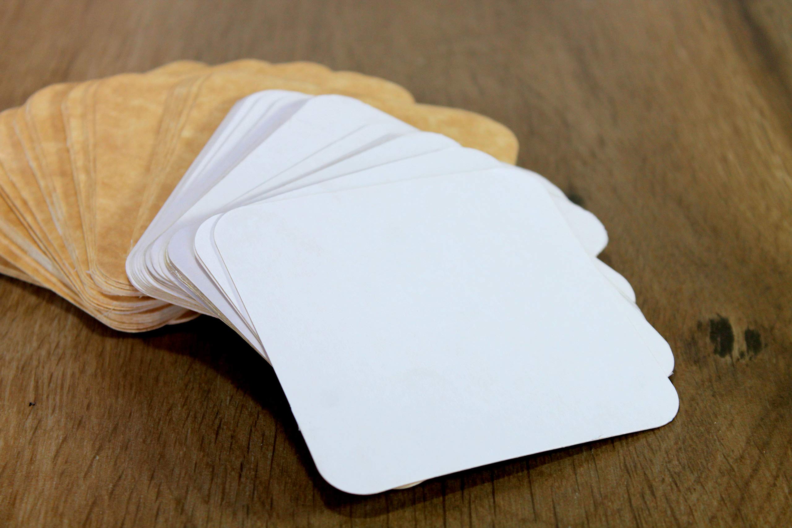 Esplanade Disposable Coaster - Made Of Paper (Set Of 100) - Use And Throw Reversible Coasters - Perfect For Bar, Hotel, Restaura