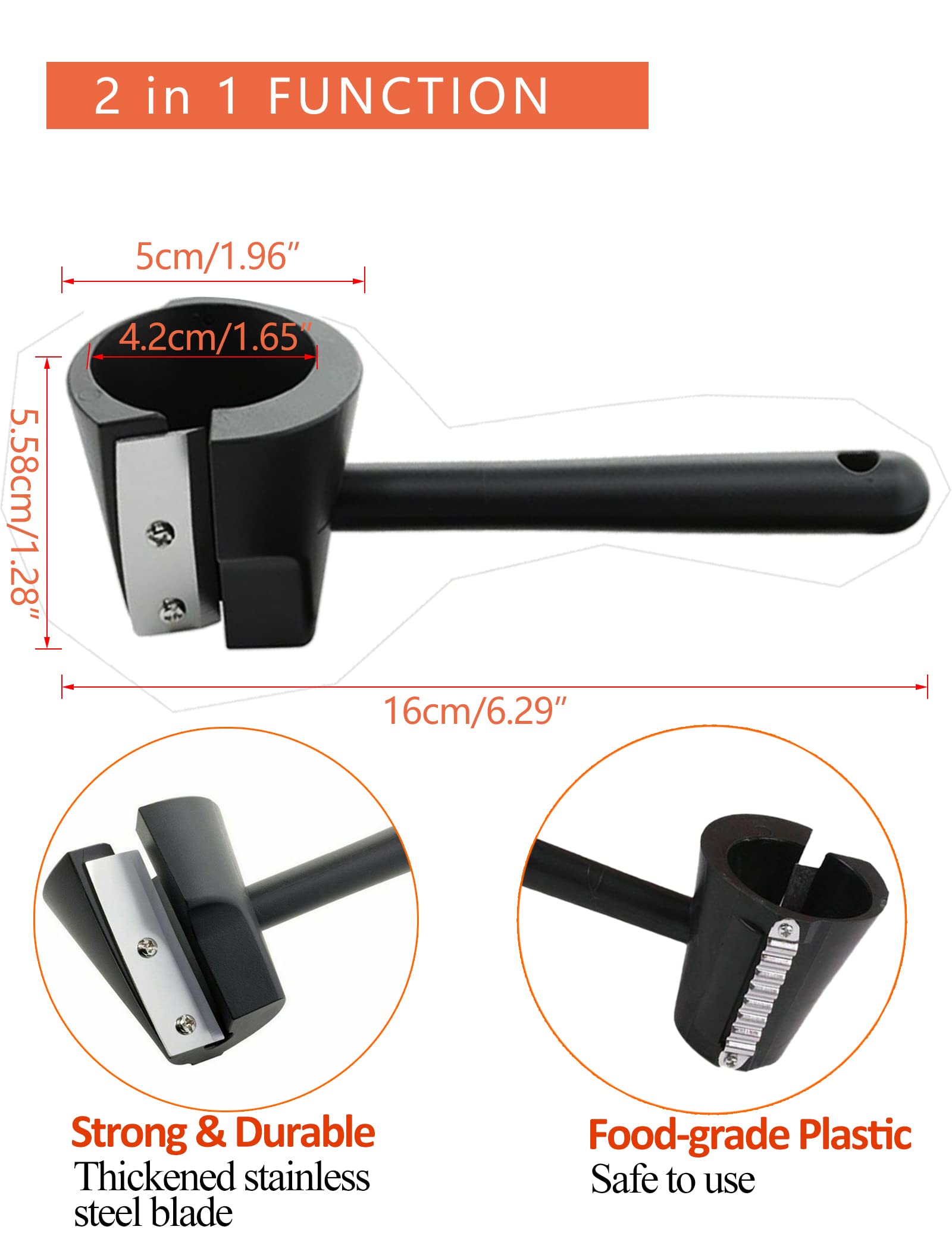 Carrot Curler And Peeler, Black Carrot Spiral Shred Slicer Root Vegetables Fruits Slicer Sharpener Garnishing Tool (Plastic)