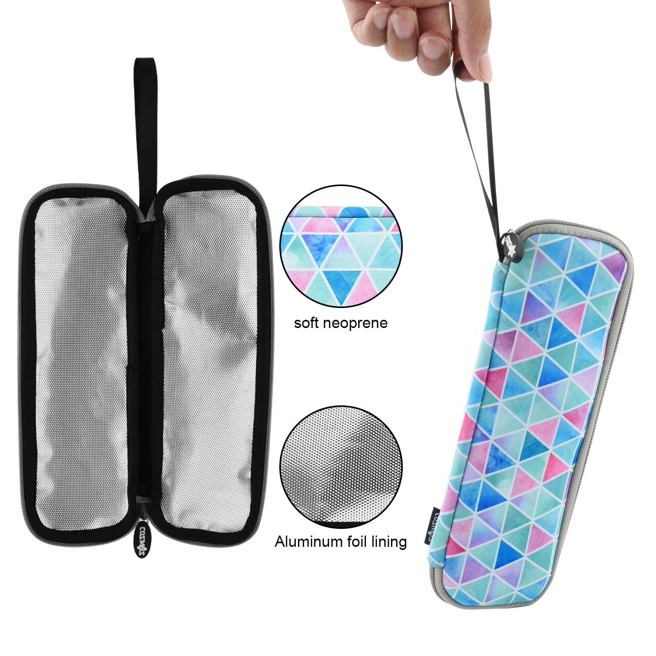Cm Reusable Portable Travel Tableware Carrying Bag Storage Case Cutlery Flatware Organziers For Straw Spoon Fork Chopsticks Uten