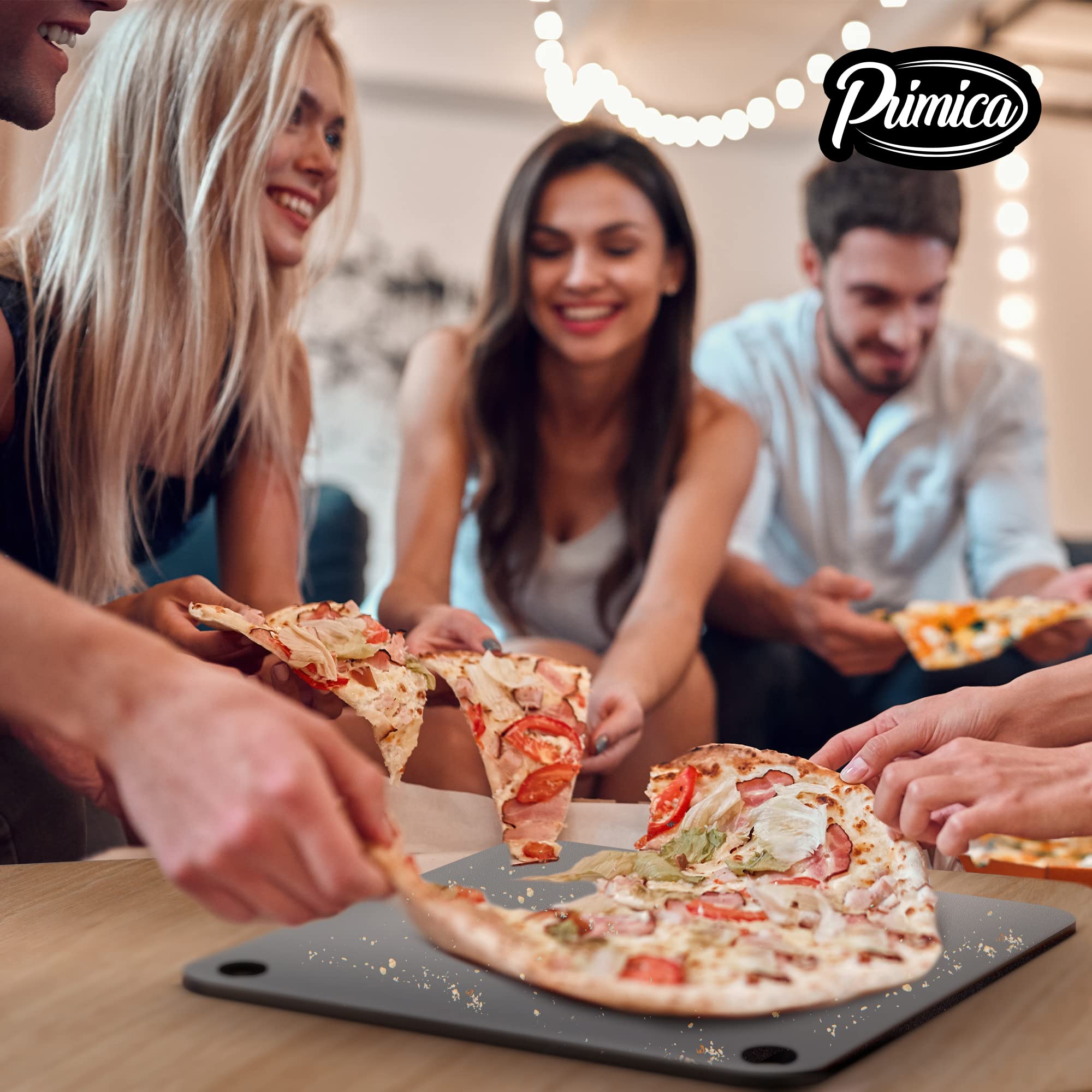 Primica Pizza Steel For Oven 13.6    X 13.6    - Durable Steel As Alternative To Pizza Stone - High Quality Steel For Bbq Grill