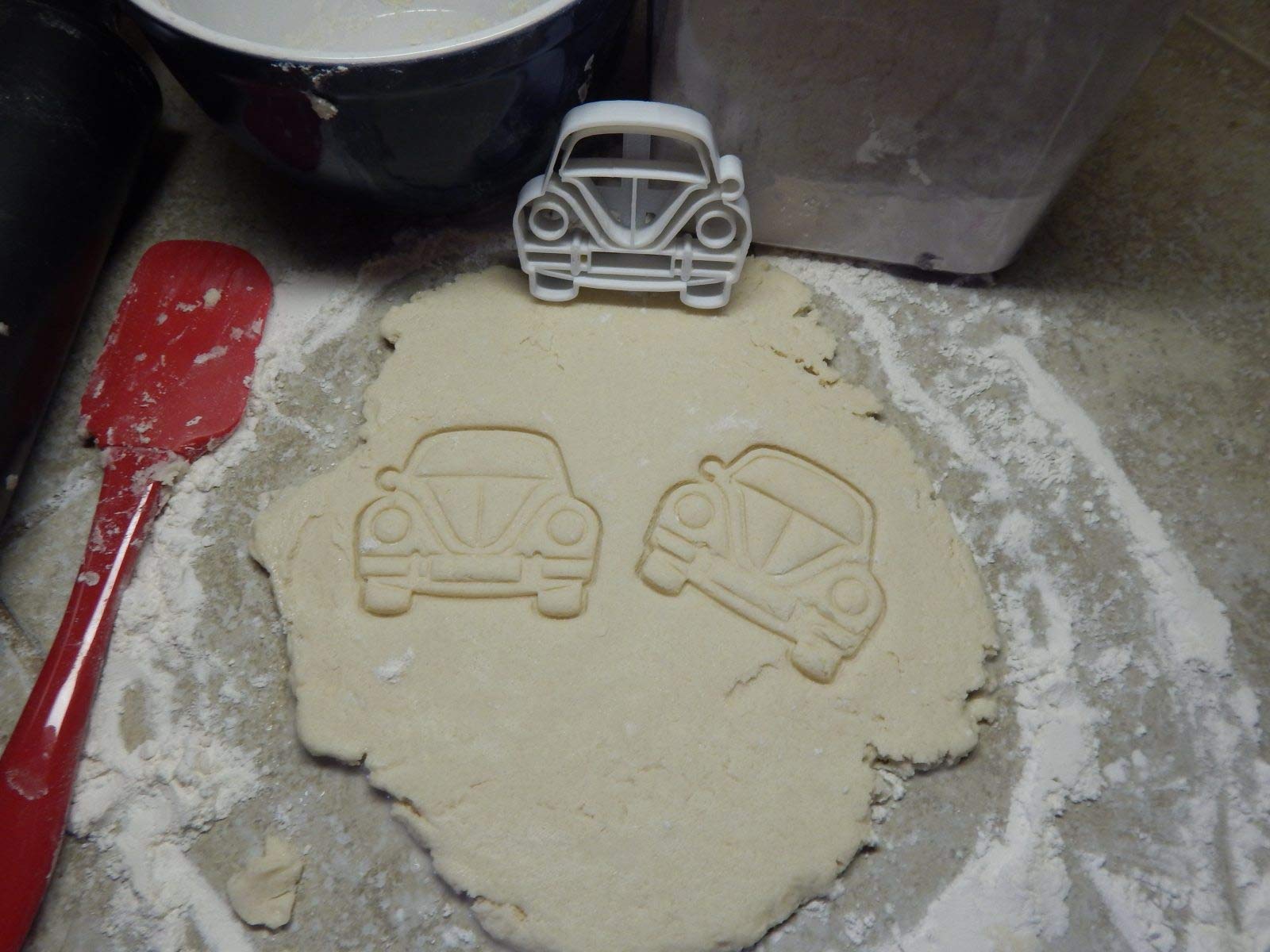 Beetle Bug Car Front View Hippies Lovebug Vehicle Love Travel Cookie Cutter Made In Usa Pr2160