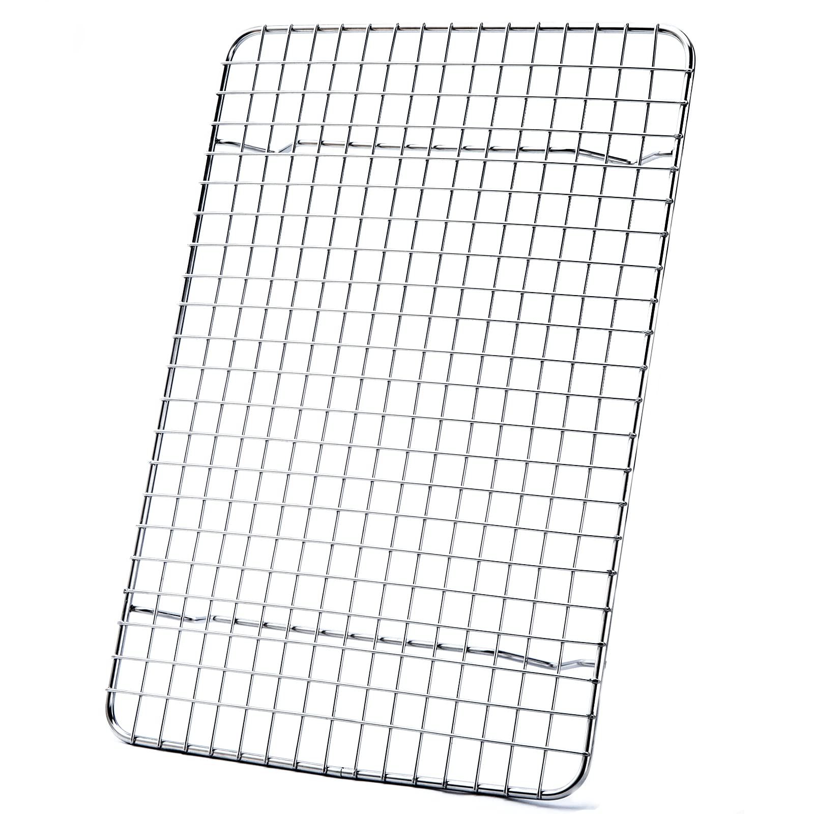 Aisoso Cooling Rack For Baking, Baking Rack With 18/8 Stainless Steel Bold Grid Wire, Multi Use Oven Rack Fit Quarter Sheet Pan,
