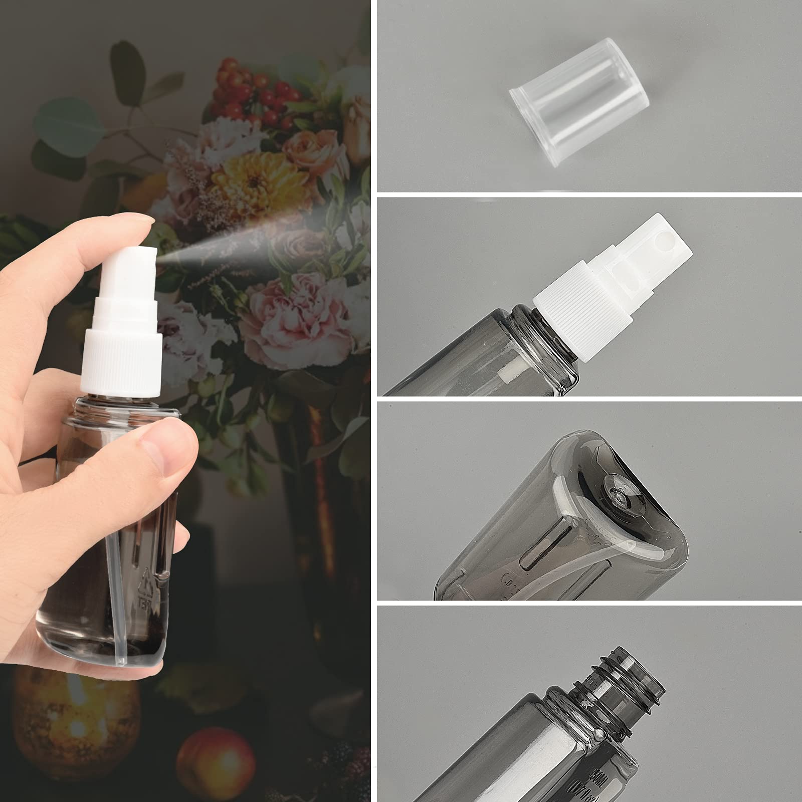Bpluma Travel Bottles  Leak Proof Containers For Toiletries TSA Approved Airplane Accessories Kits For Liquid With Labels
