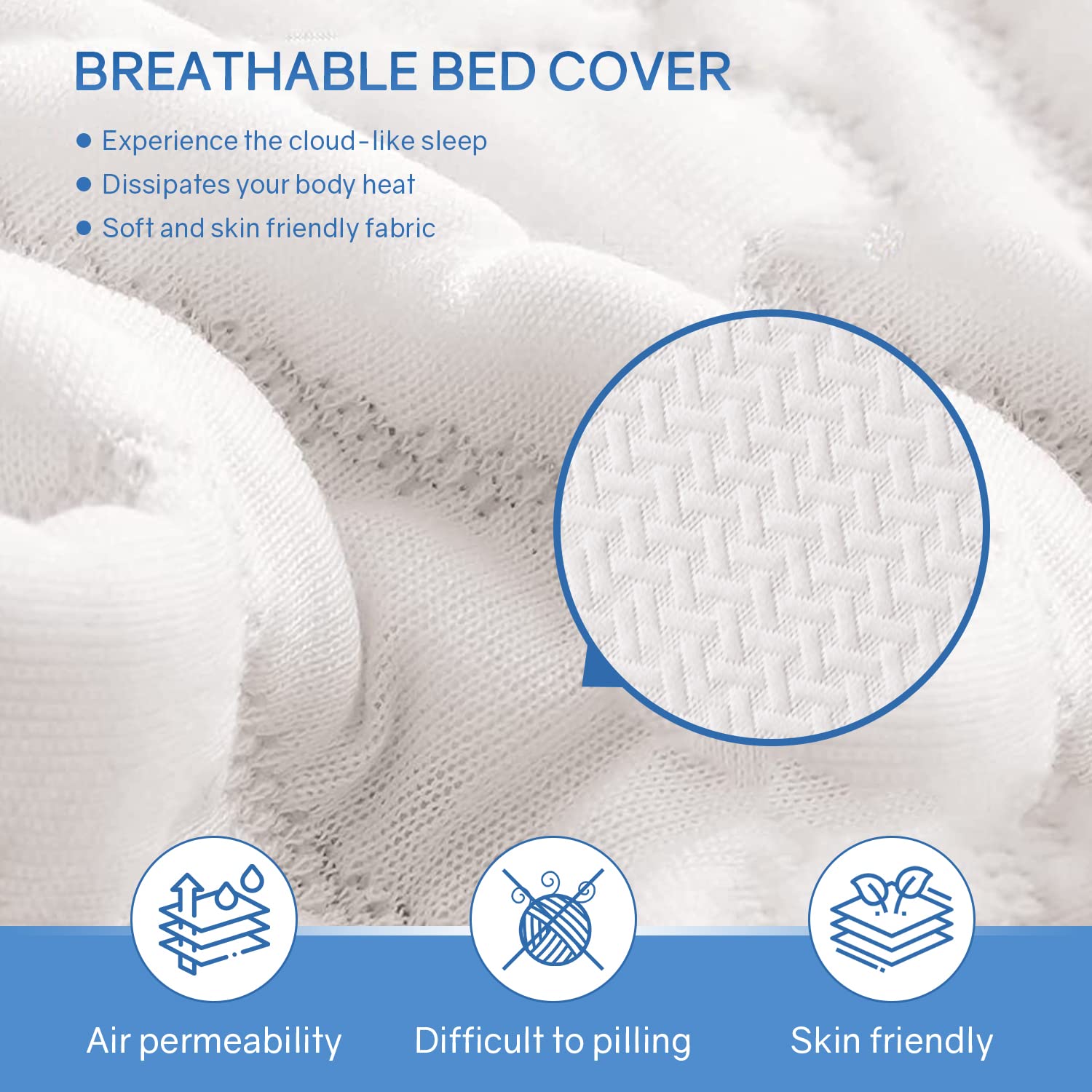 PayLessHere 6 Inch Green Tea Fiberglass Free Cooling Gel Memory Foam Mattress Full Size in a Box Medium-Firm Pressure Relief&Temperature Regulation CertiPUR-US Certified White