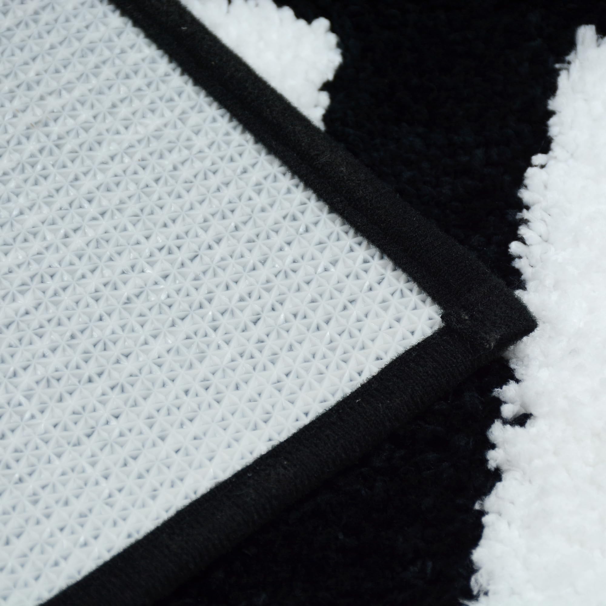 Zeeinx Get Naked Runner Black Cute Bathroom Rugs Long Get Naked Rug Funny Bathroom Decor For Apartment Black Bath Mat For Tub An