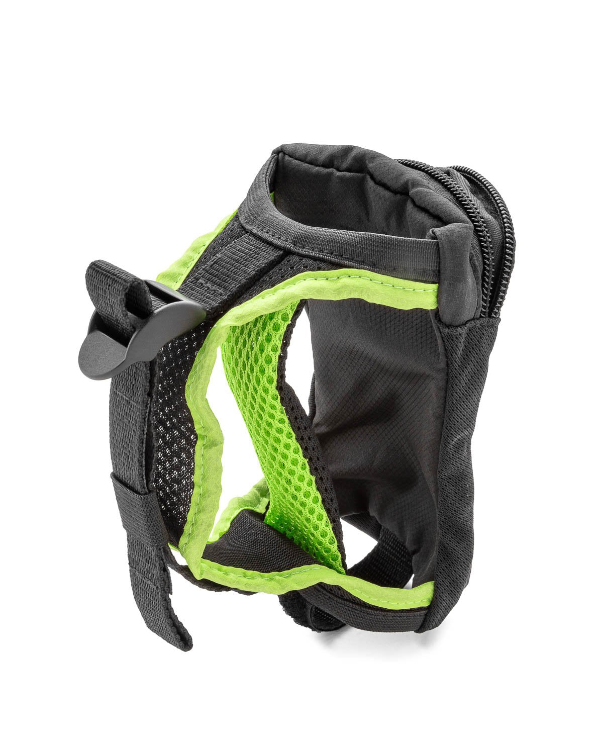 Sls3 Running Handheld Water Bottle - 24 Oz Runners Bottle + Running Water Bottle Hand Strap, Adjustable W/Zippered Pocket - Hand